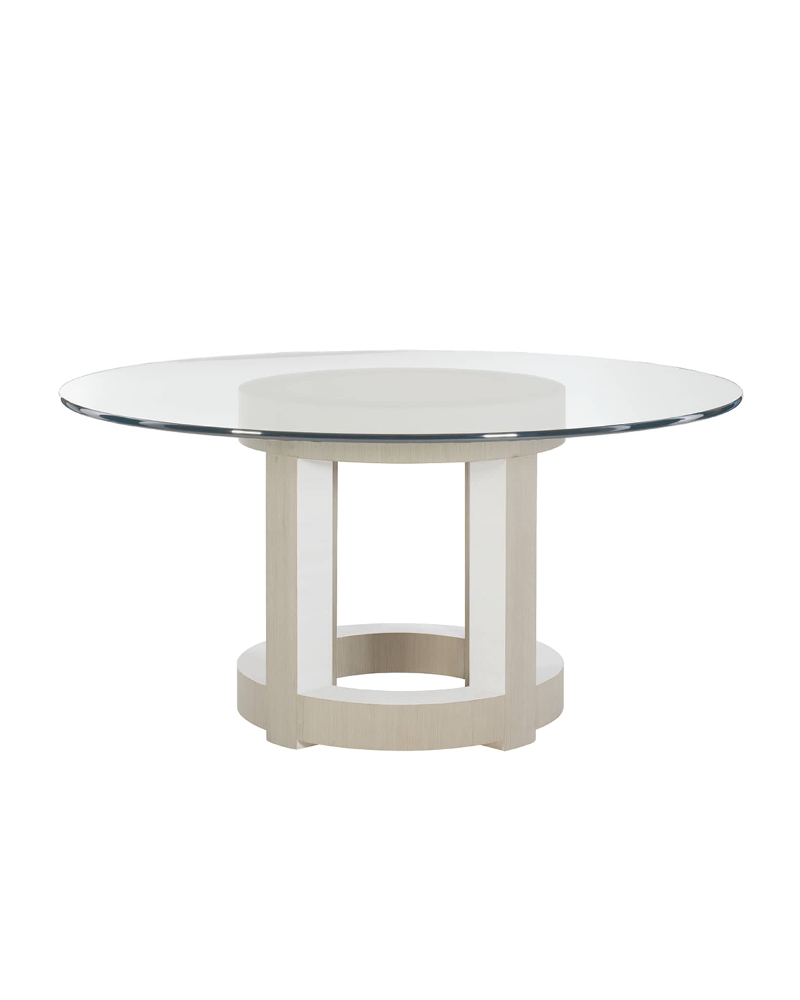 60 round glass clearance top dining table