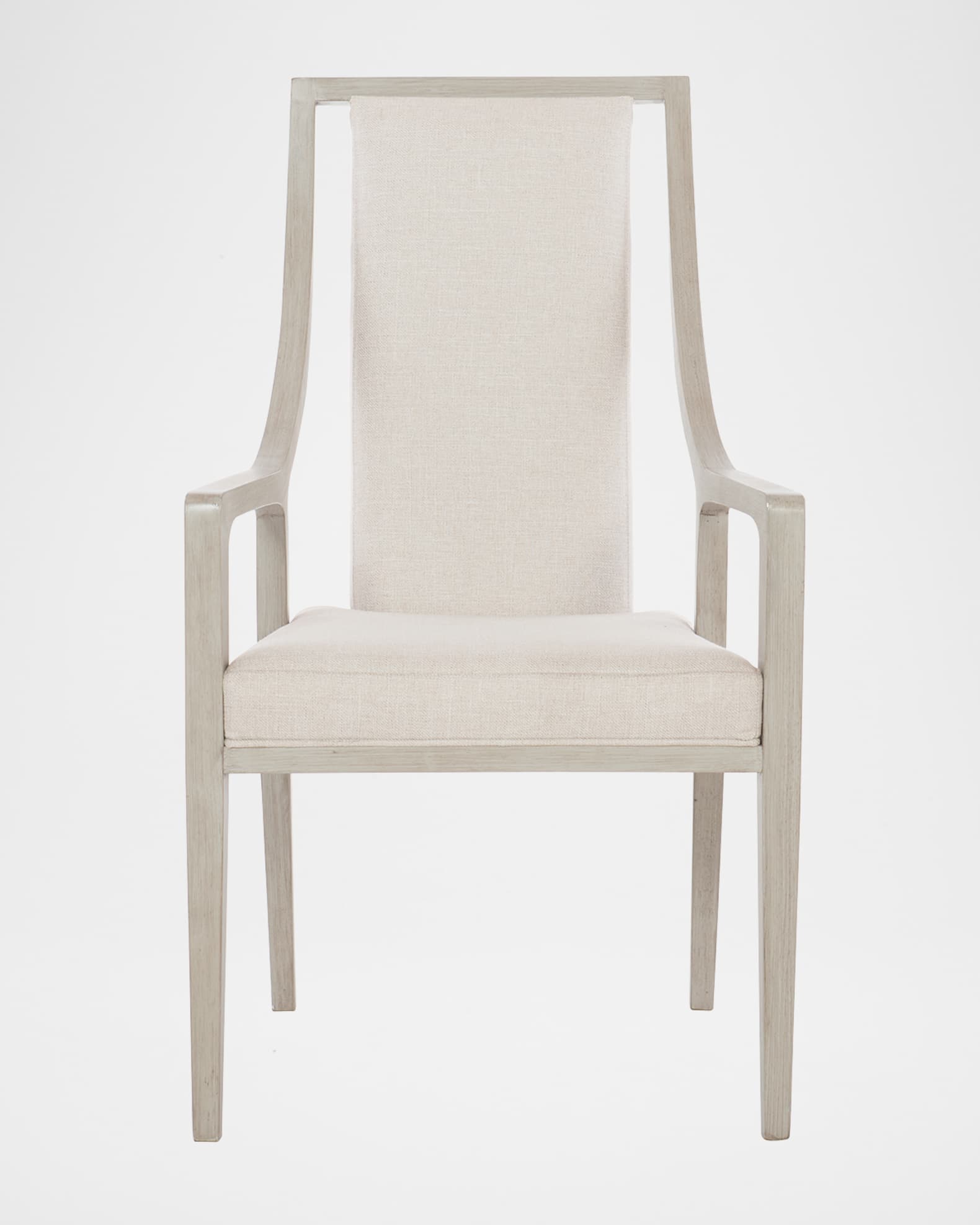 Bernhardt Axiom Cutout Dining Arm Chair Each