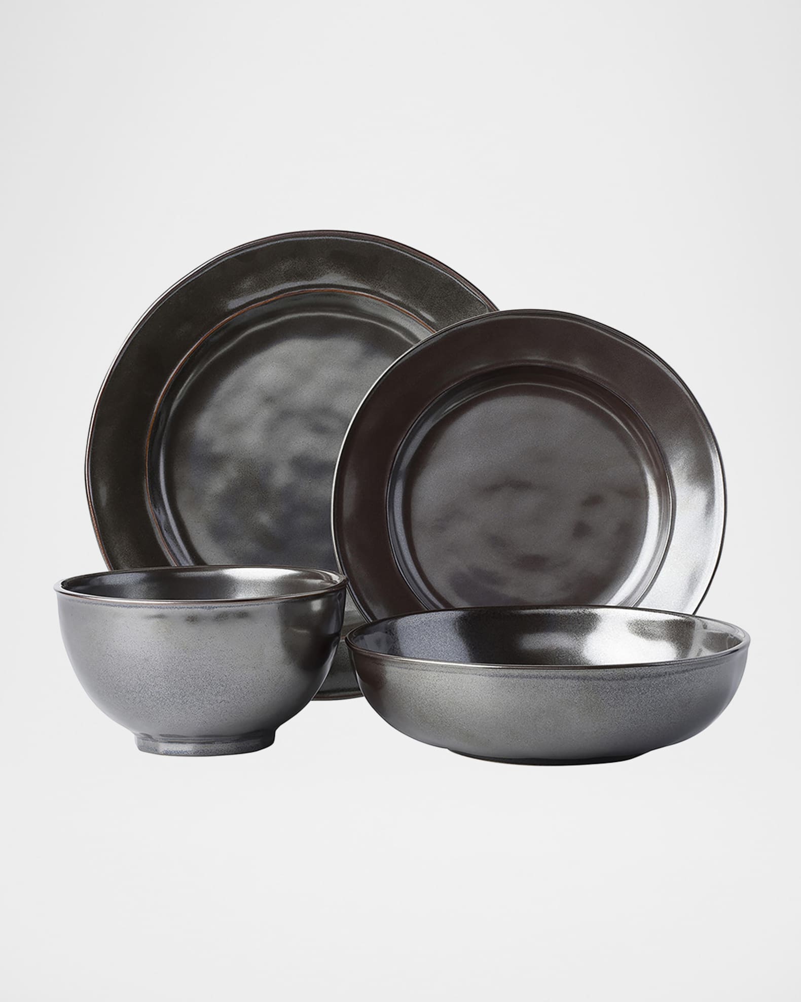 Juliska Pewter Stoneware 4pc Place Setting Horchow
