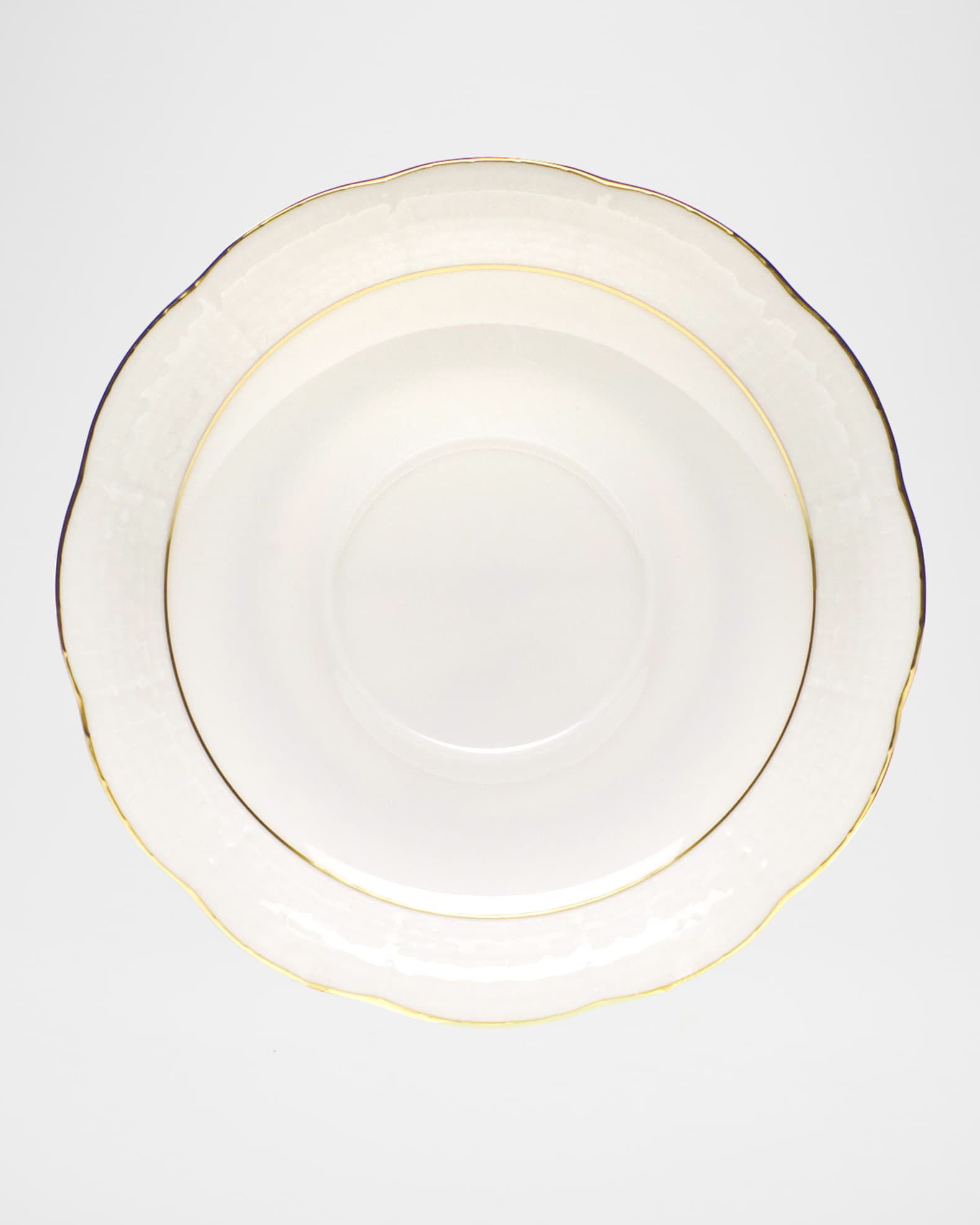 Herend Golden Edge Saucer