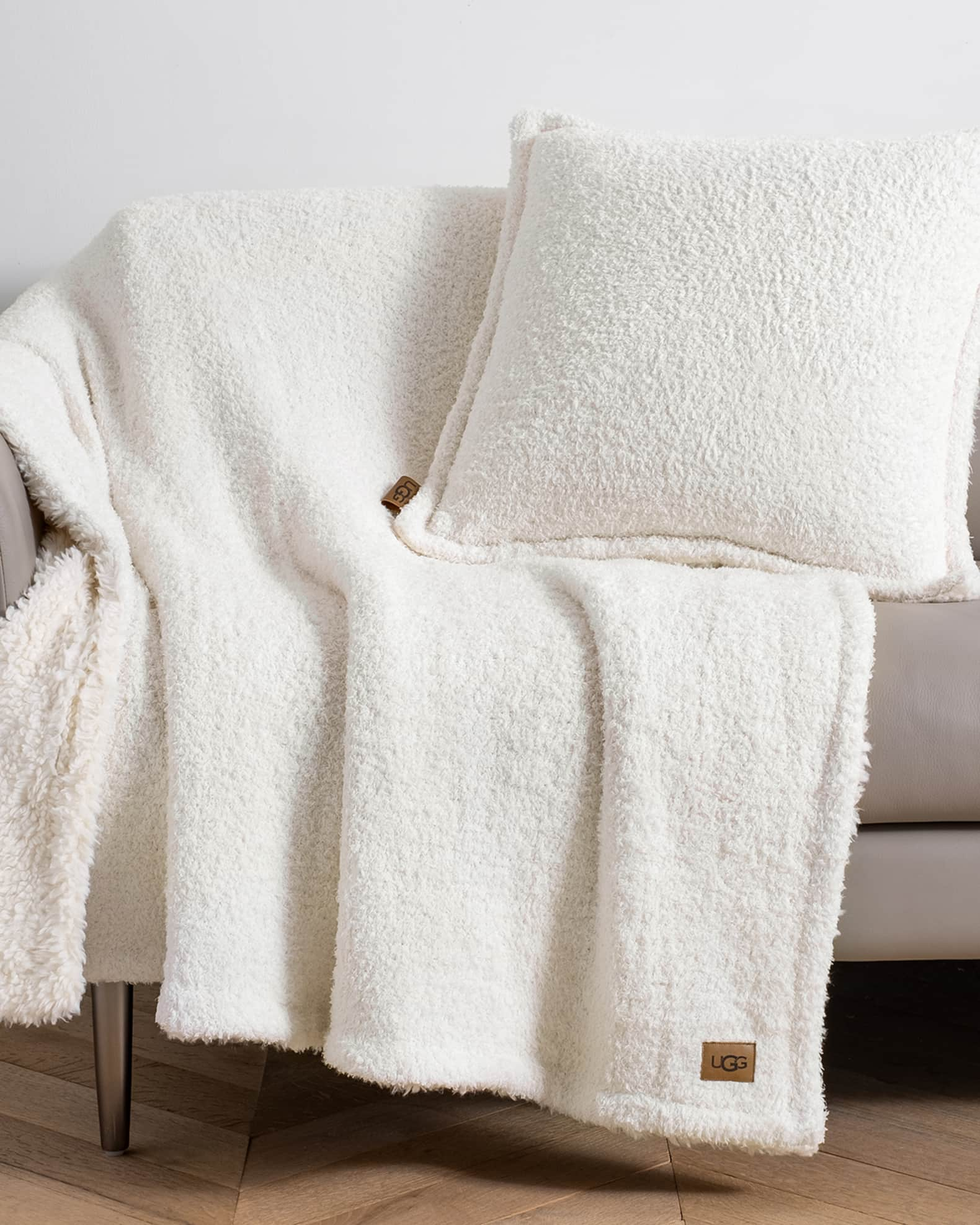 UGG Ana Reversible Cozy Knit Throw Blanket