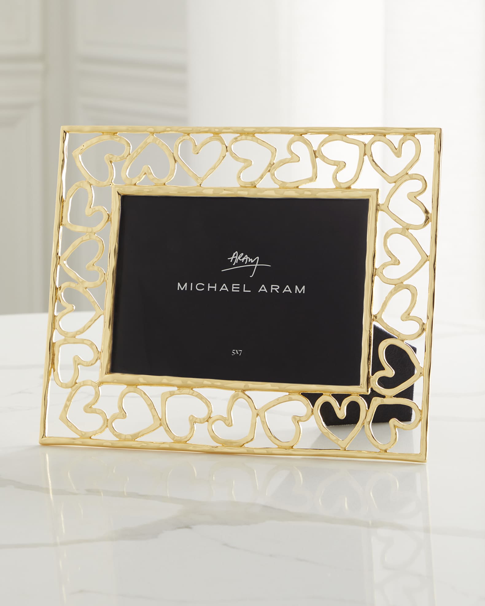 Michael aram gold heart frame deals
