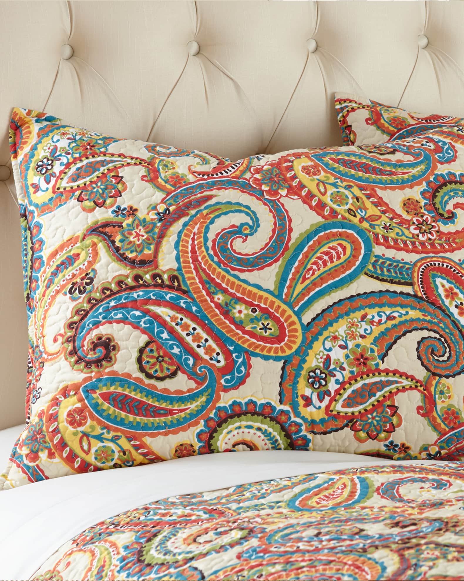 Levtex Alyssa Paisley Full Queen Quilt Set Horchow