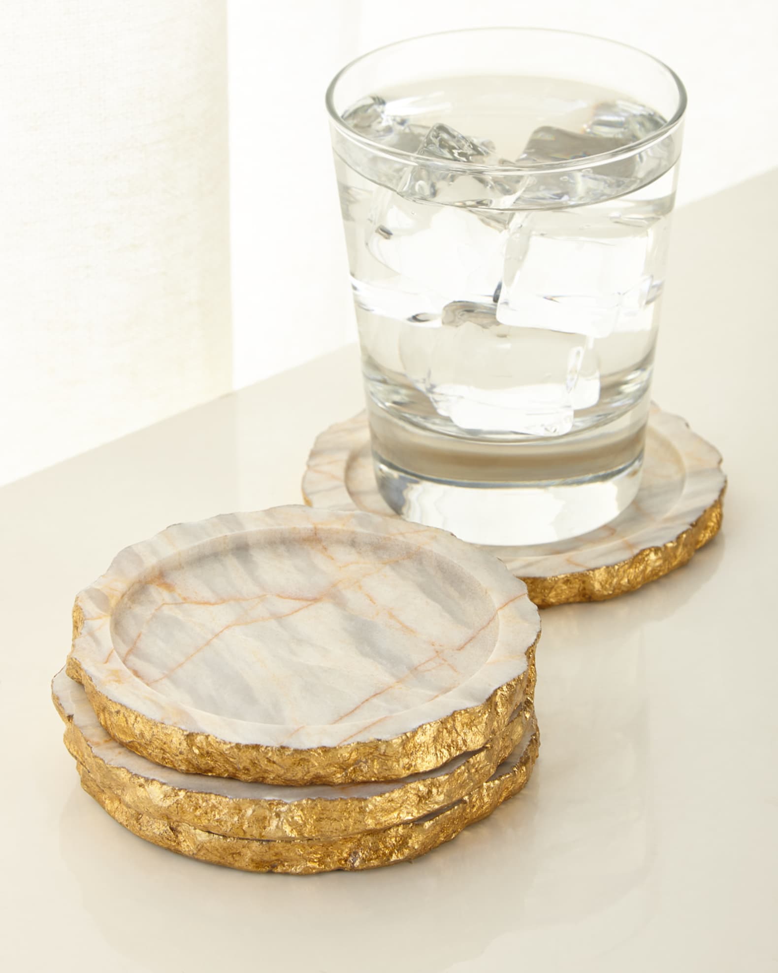 Century Marble Coasters, Set of 4 | Horchow