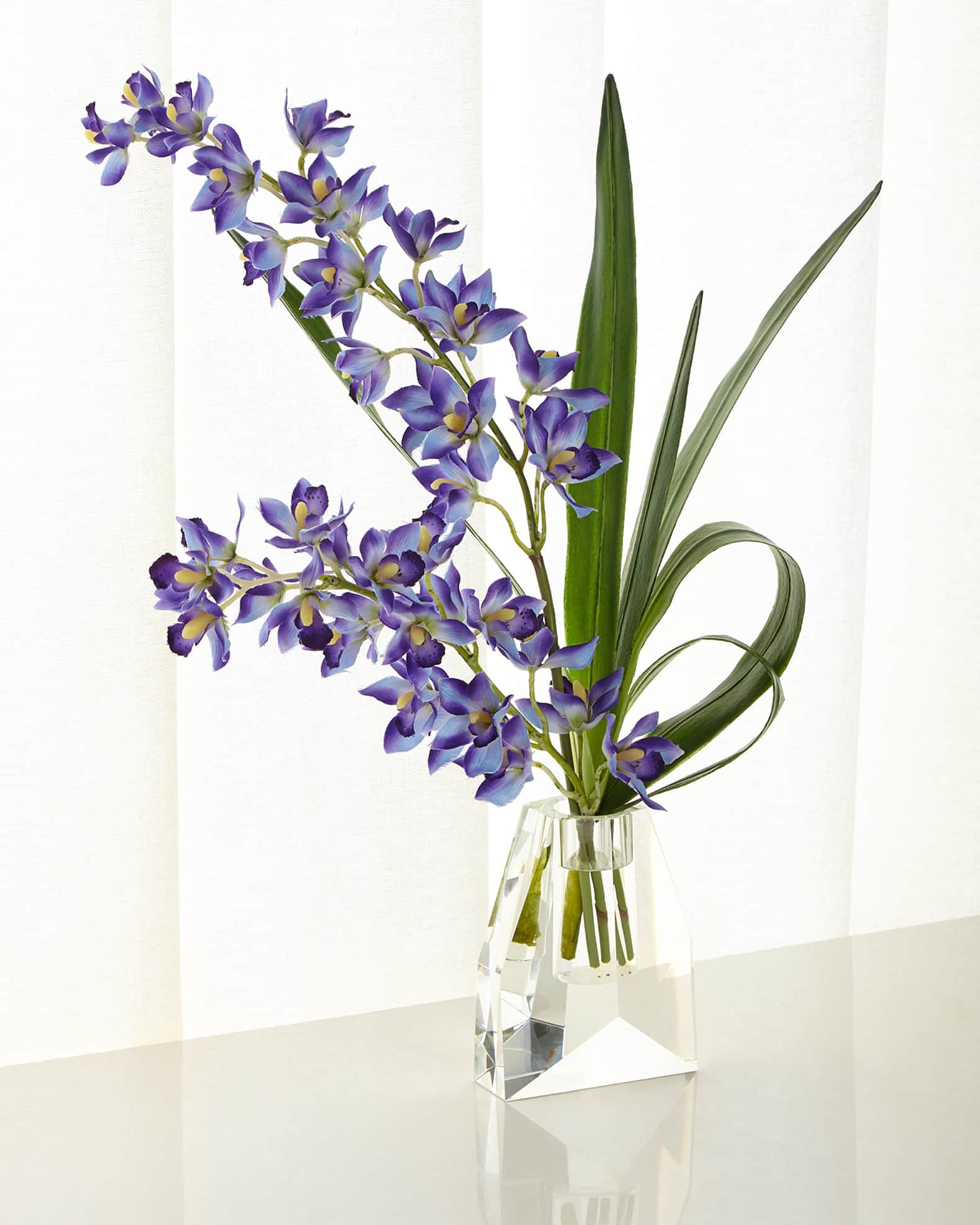 John-Richard Collection Crystal Dendrobiums Arrangement