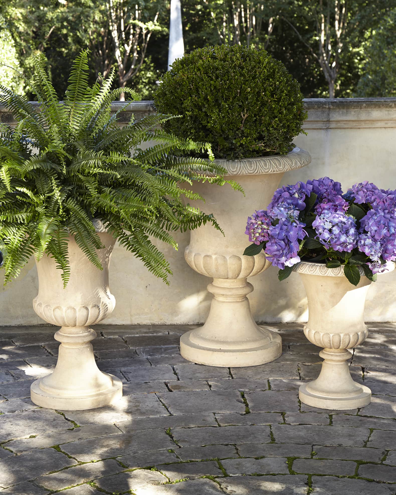 Urn planters clearance