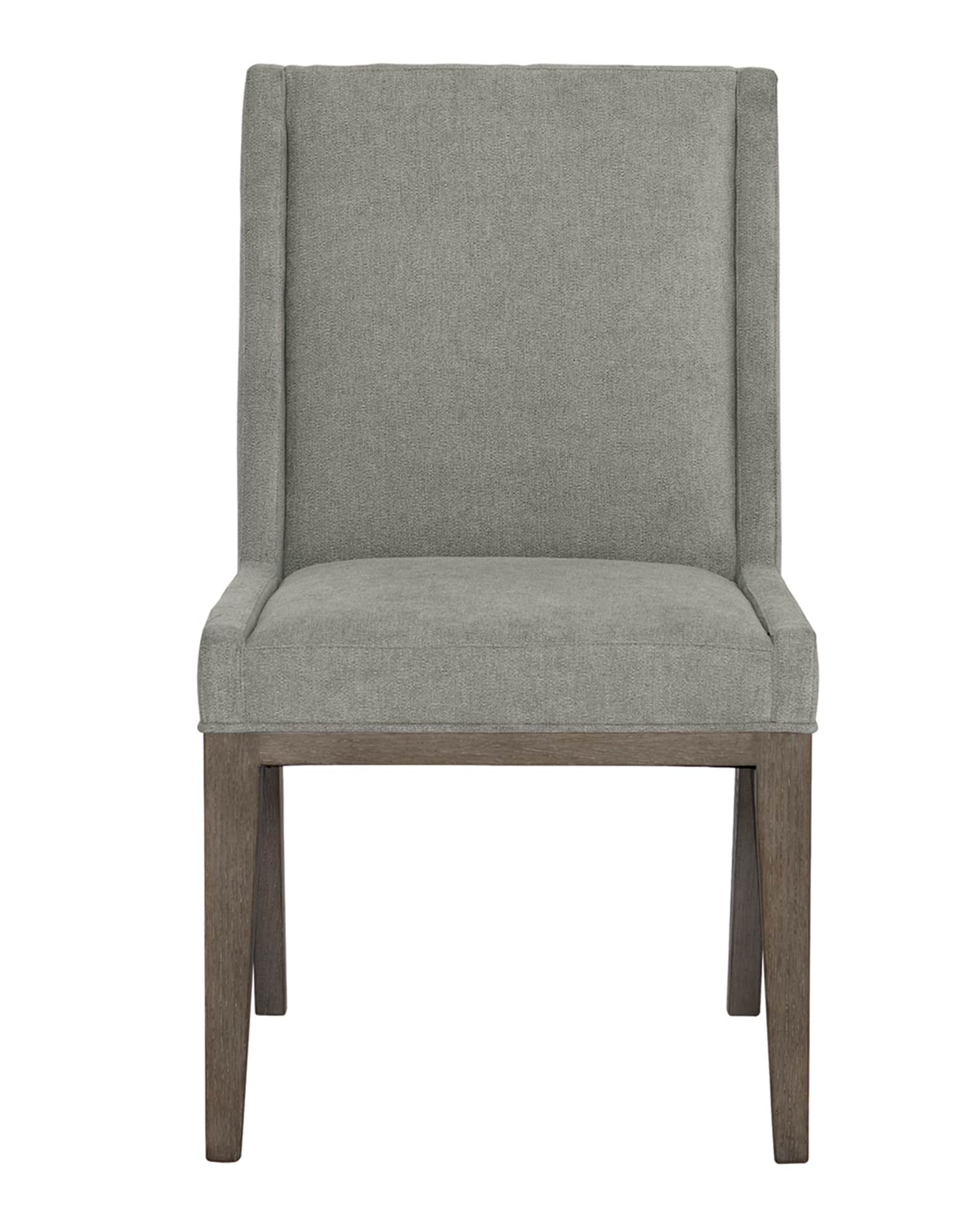 Bernhardt linea upholstered side outlet chair