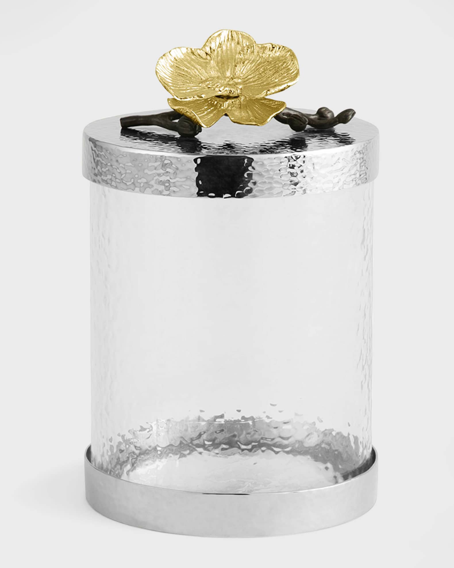 Michael Aram Gold Orchid Small Canister