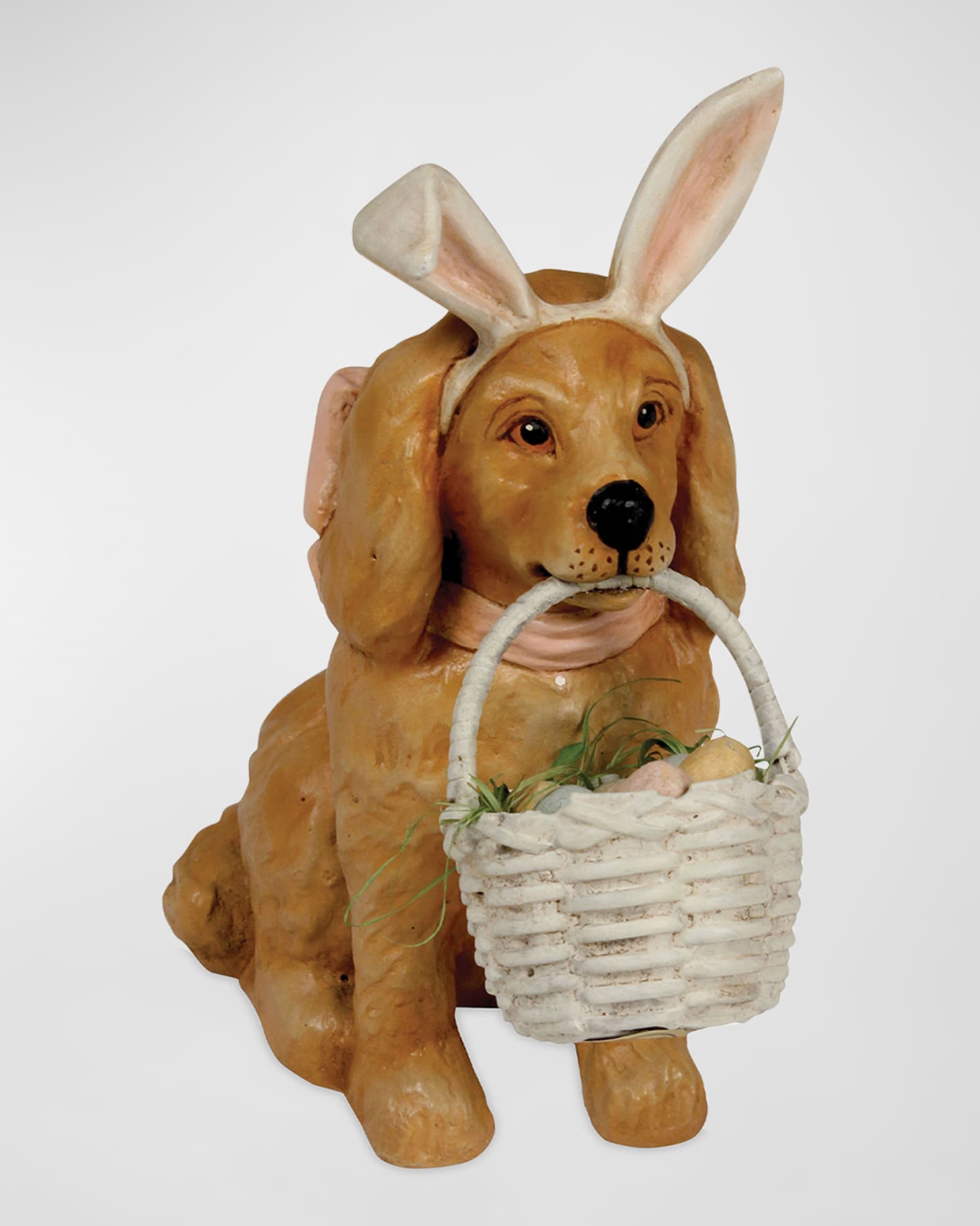 Bethany Lowe Easter Puppy Figurine, 5" Horchow