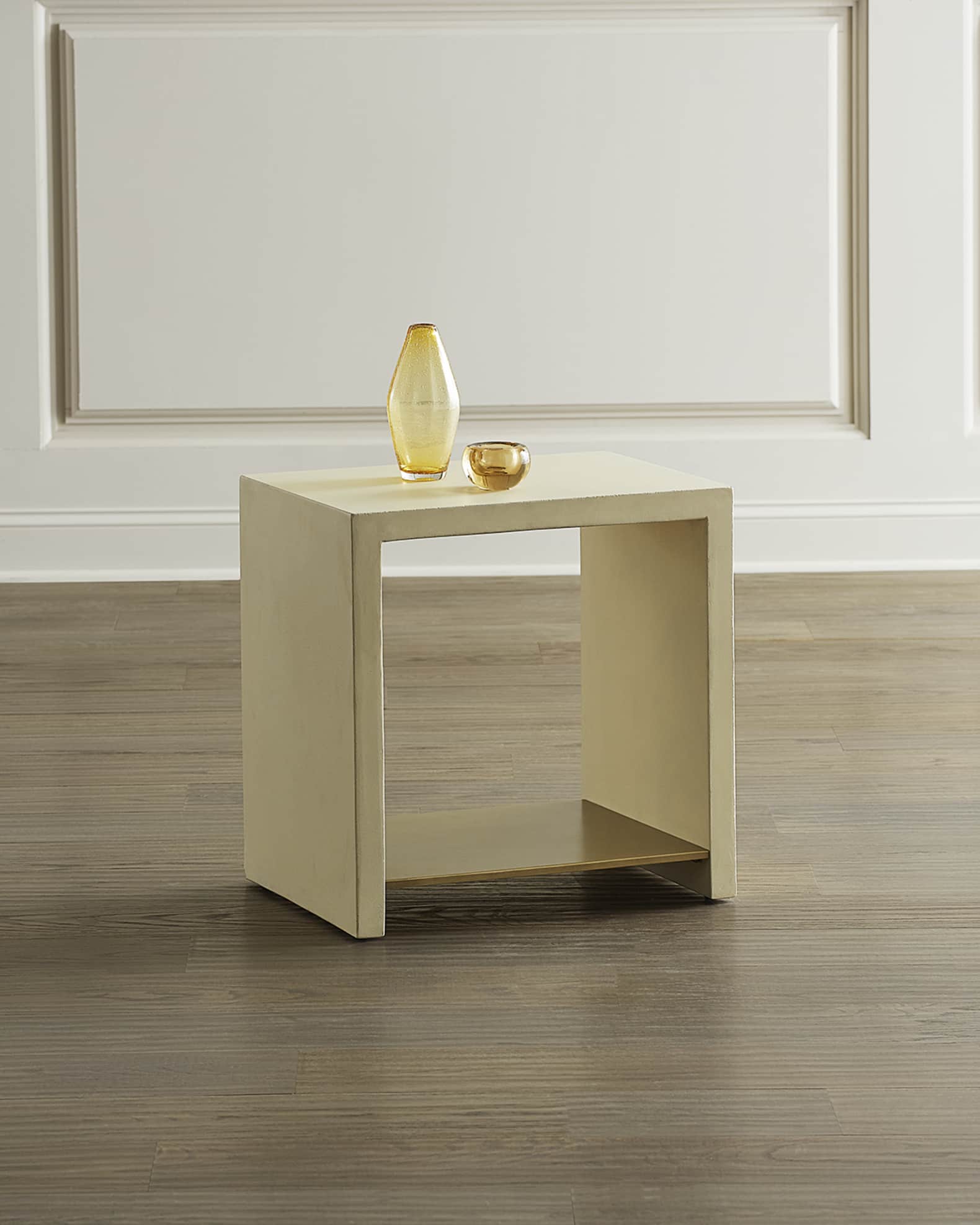 Four Hands Shadow Box End Table Horchow