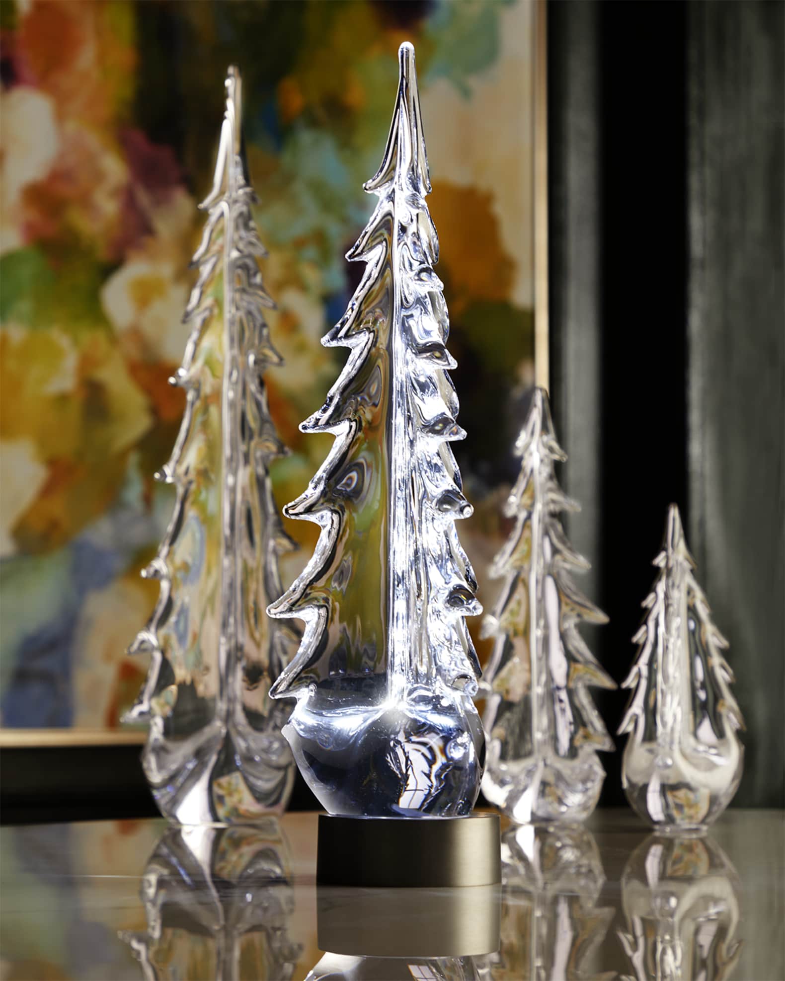 Simon Pearce Evergreen 20" Glass Tree Horchow