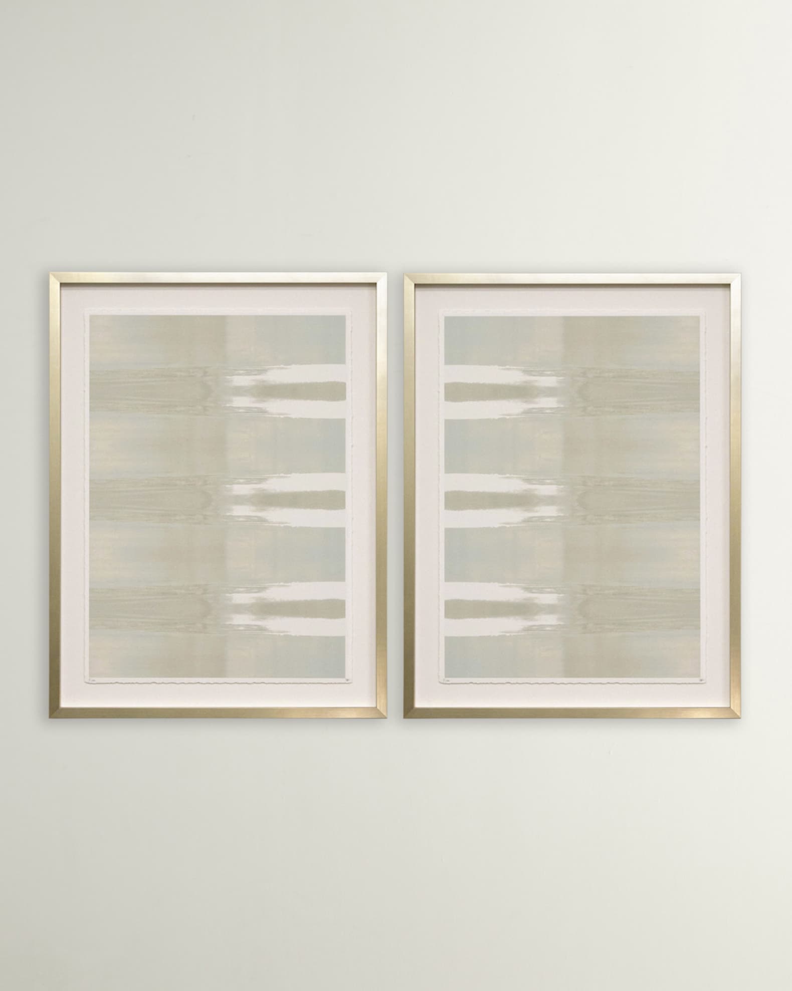 Benson-Cobb Studios Limited Edition Carol Benson Cobb Dusk In Pastel - Set Of 2 Framed Wall Art, Initialed And Numbered