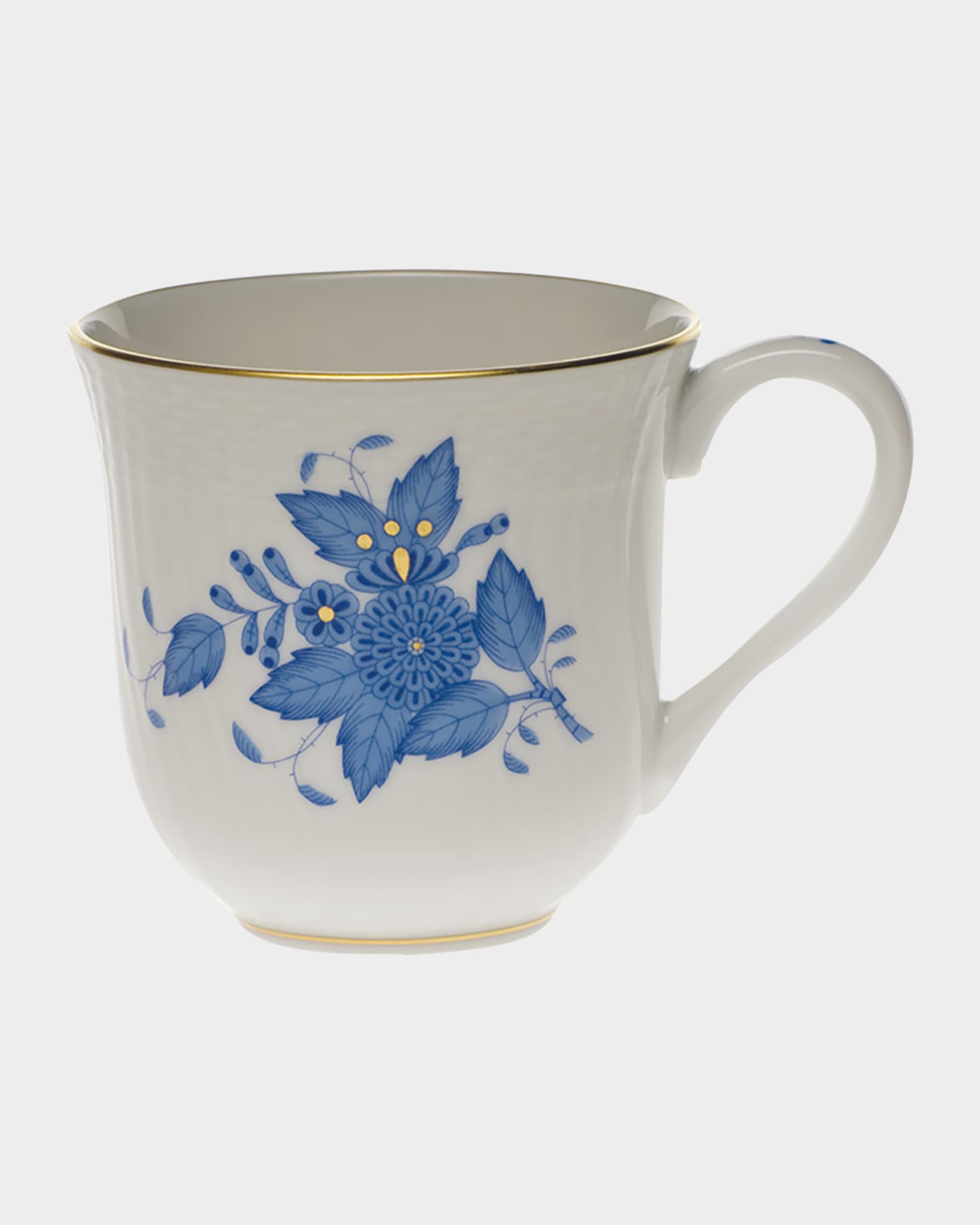Herend Chinese Bouquet Blue  Mug