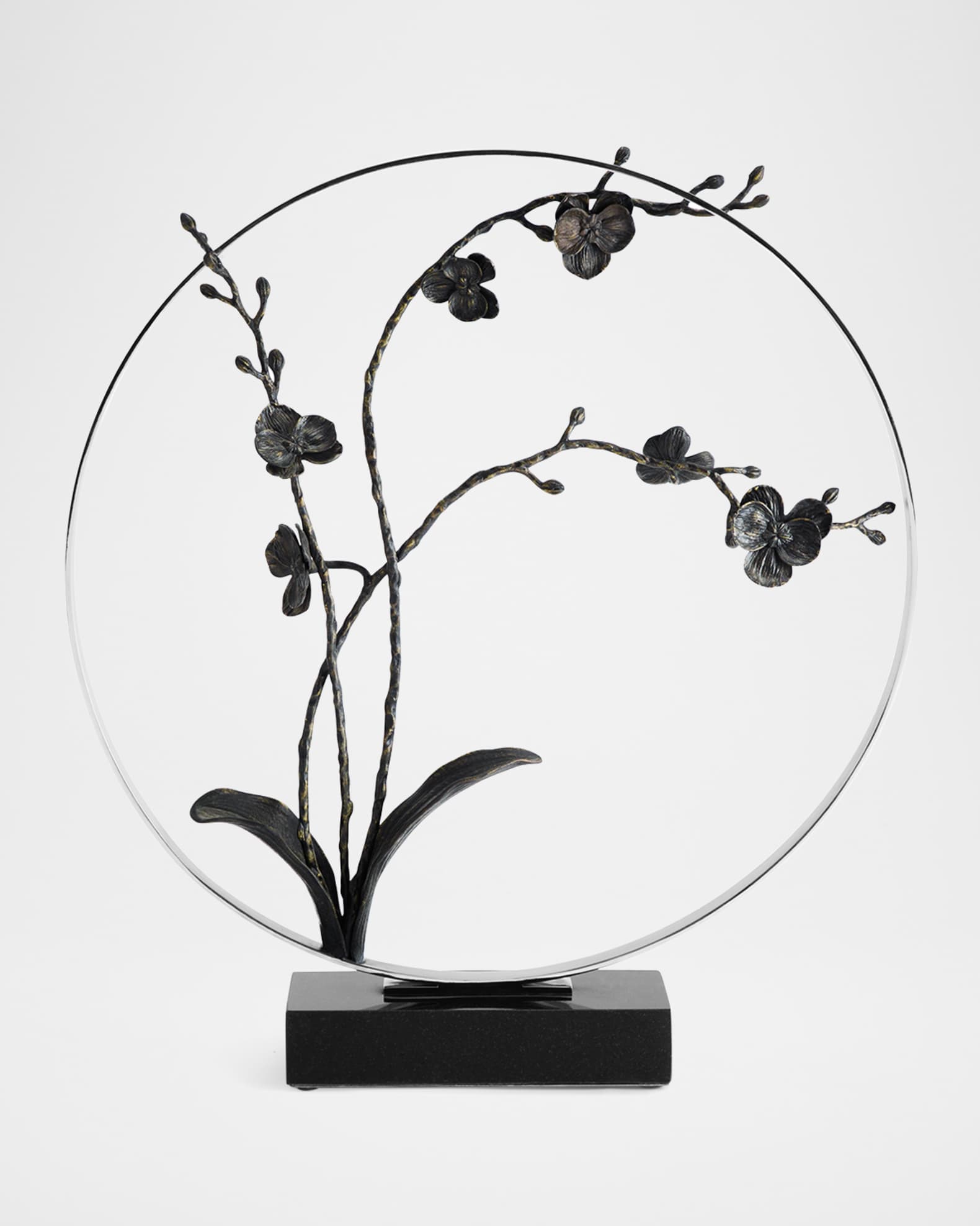 Michael Aram Black Orchid Moon Gate Sculpture