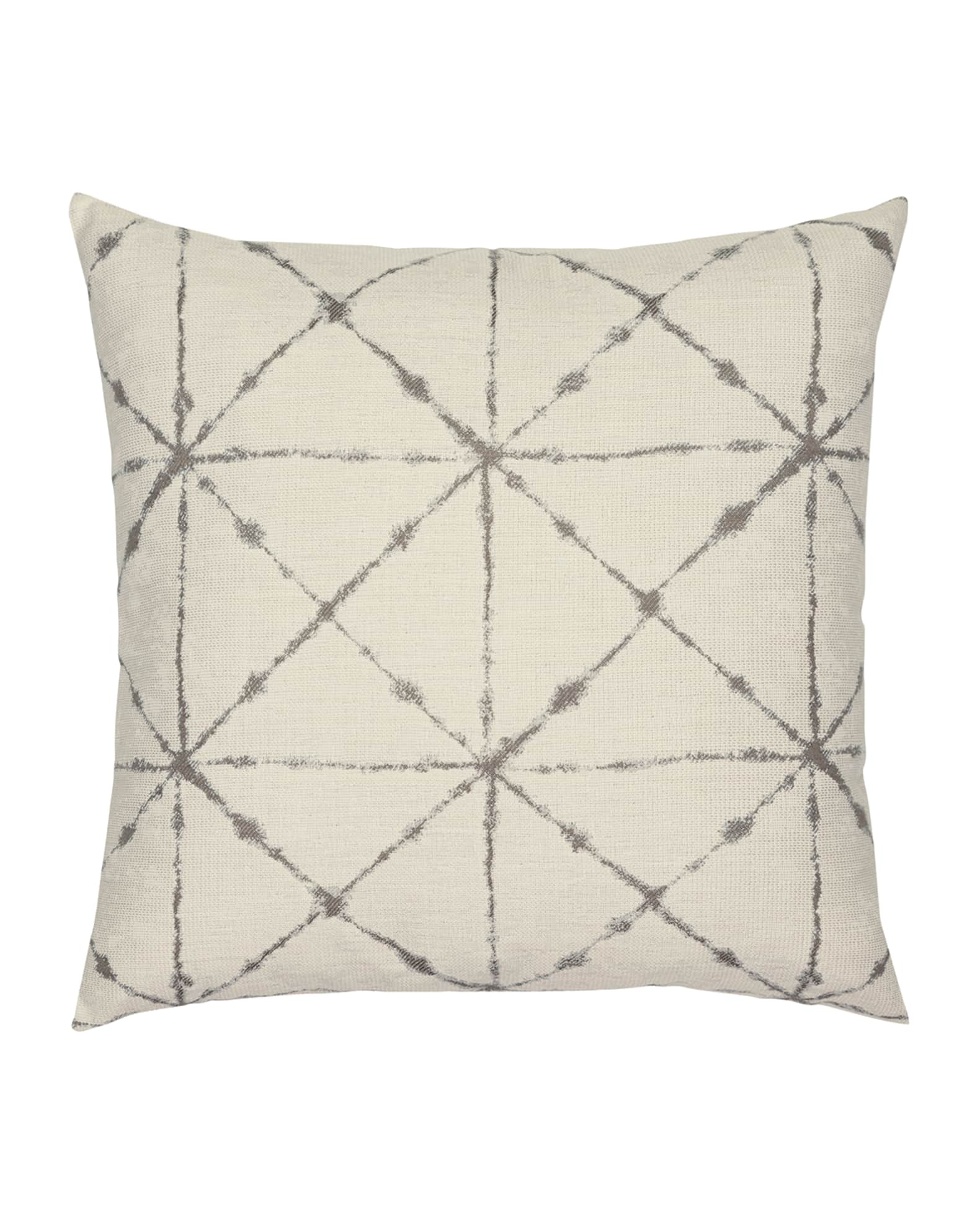 Elaine Smith Trilogy Sunbrella Pillow, Taupe Horchow