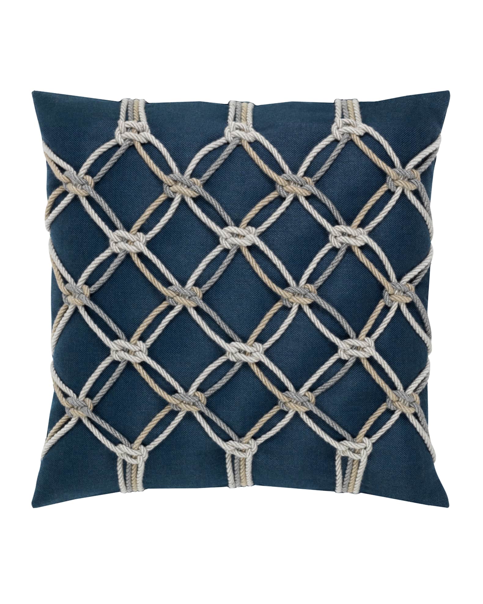 Sunbrella nautical pillows top