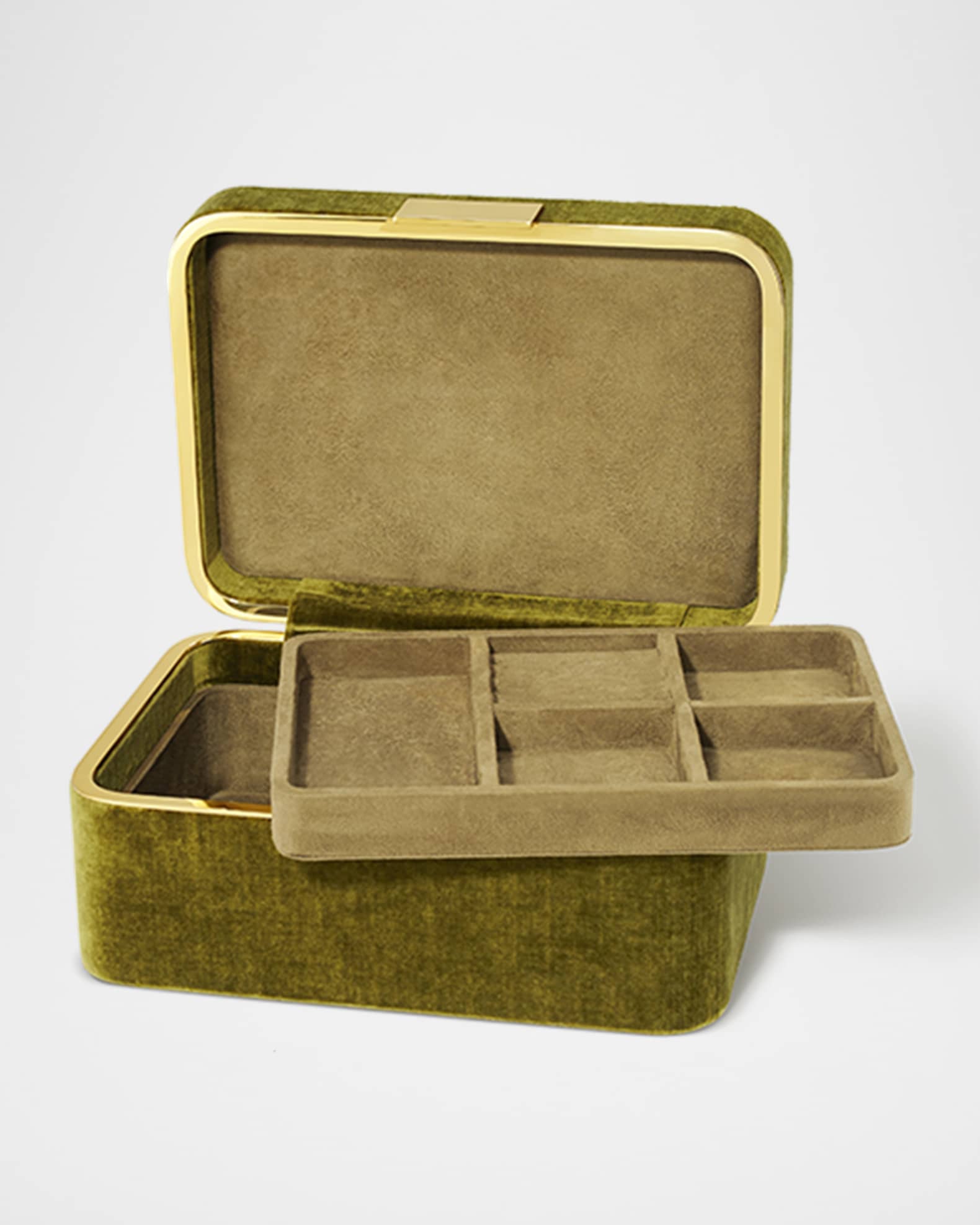 AERIN Beauvais Velvet Jewelry Box Horchow