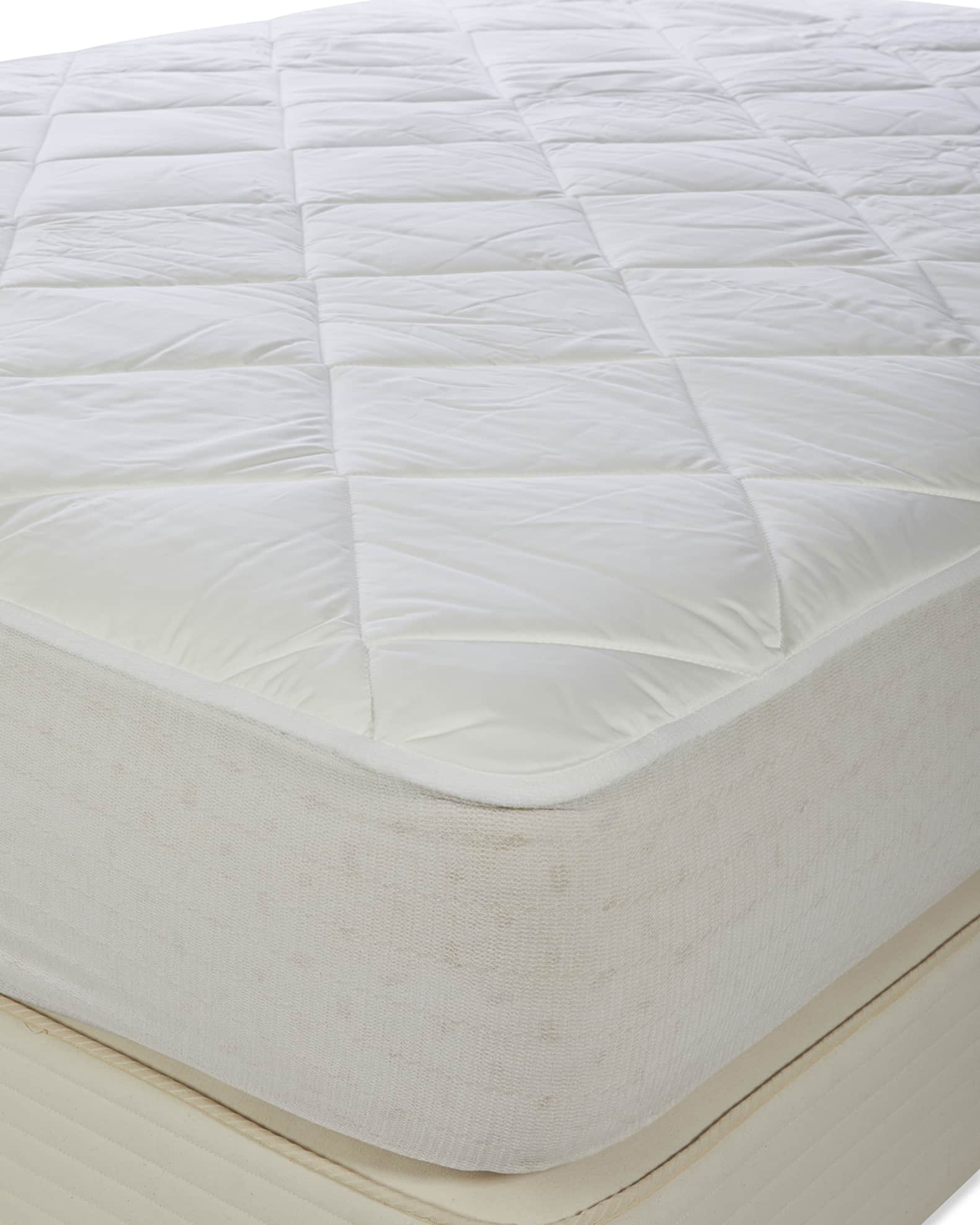 RoyalPedic Luxury All Cotton Mattress Pad Twin XL Horchow