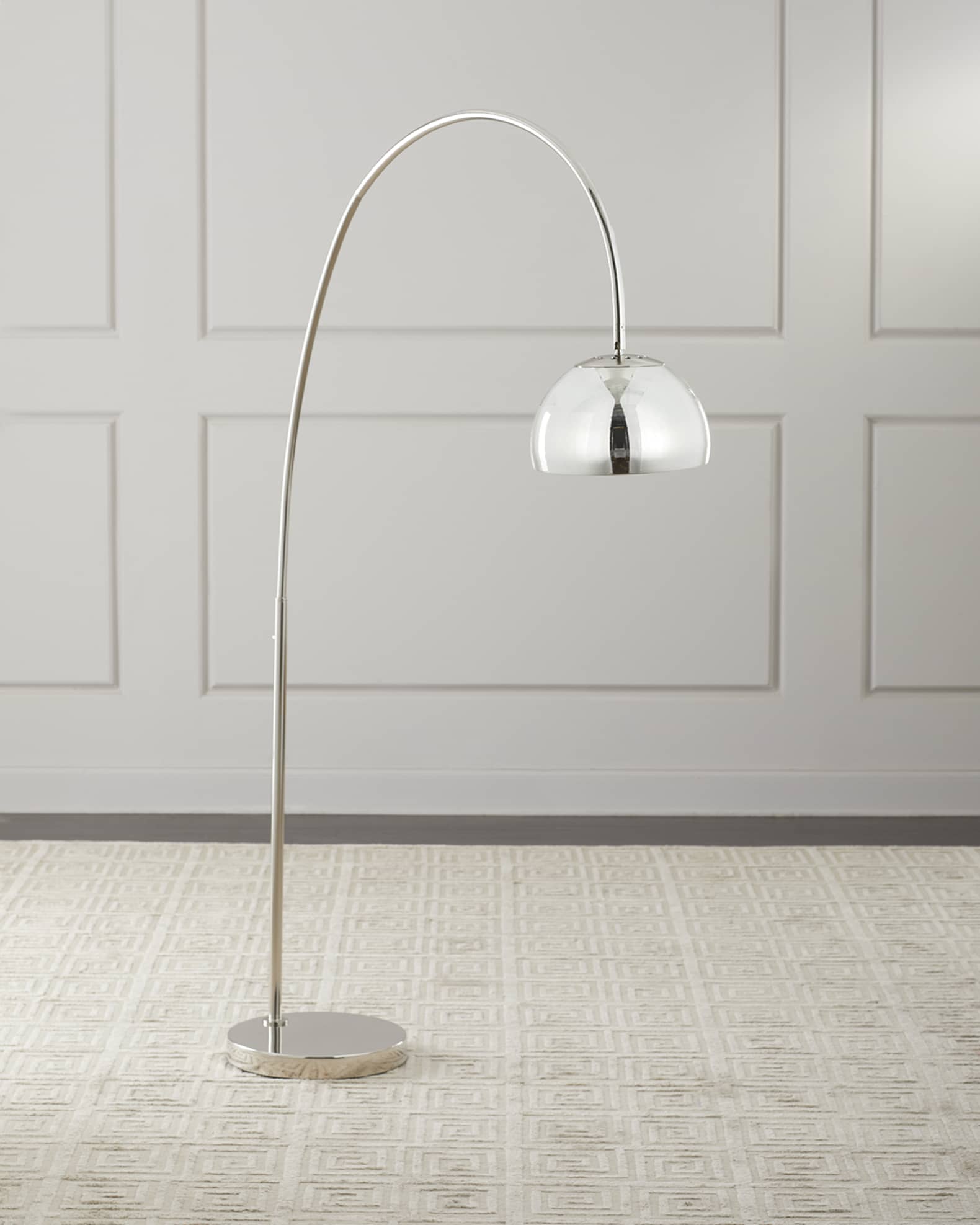 Neiman Marcus Arched Floor Lamp