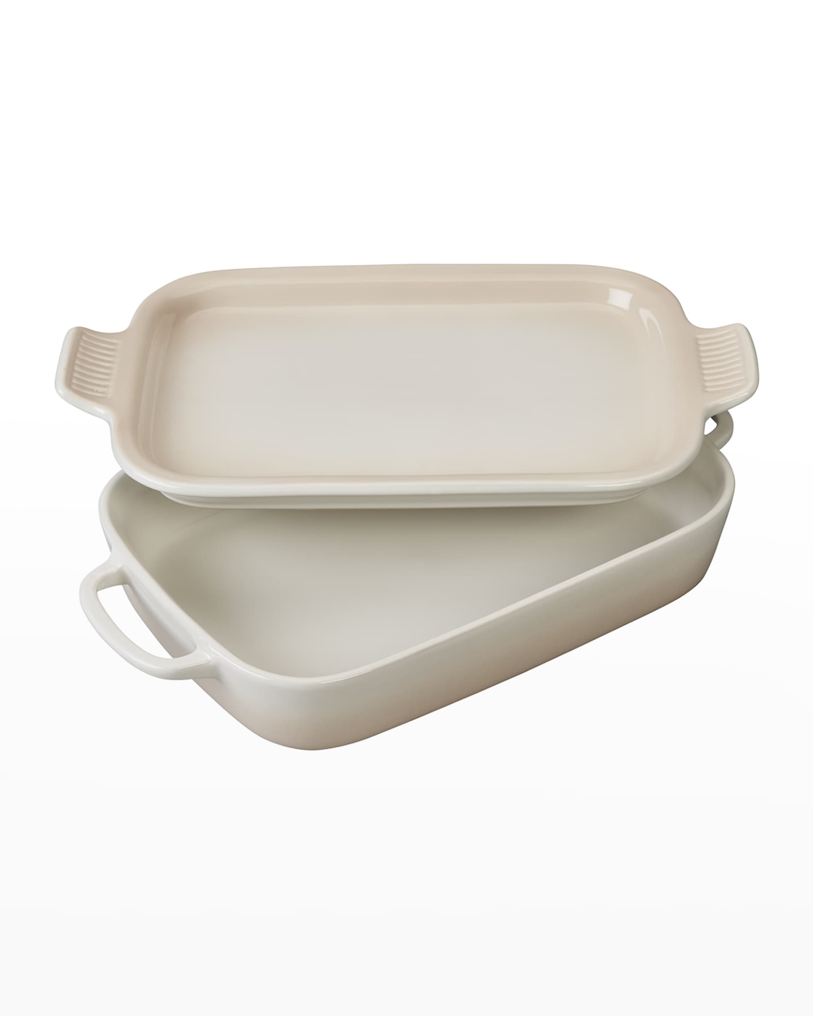 Le Creuset Rectangular Dish with Platter Lid Horchow