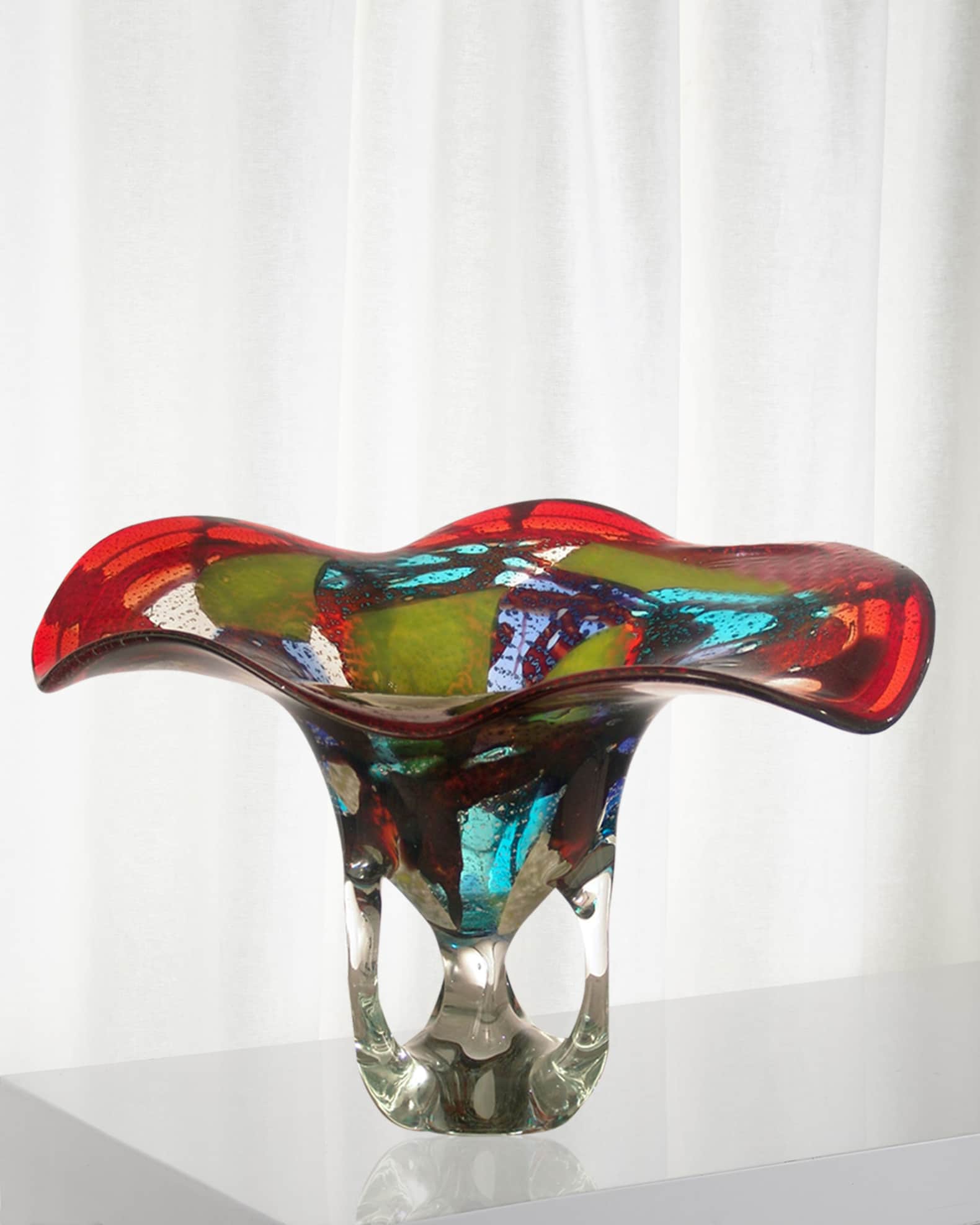 Dale Tiffany Montana Decorative Art Glass Bowl