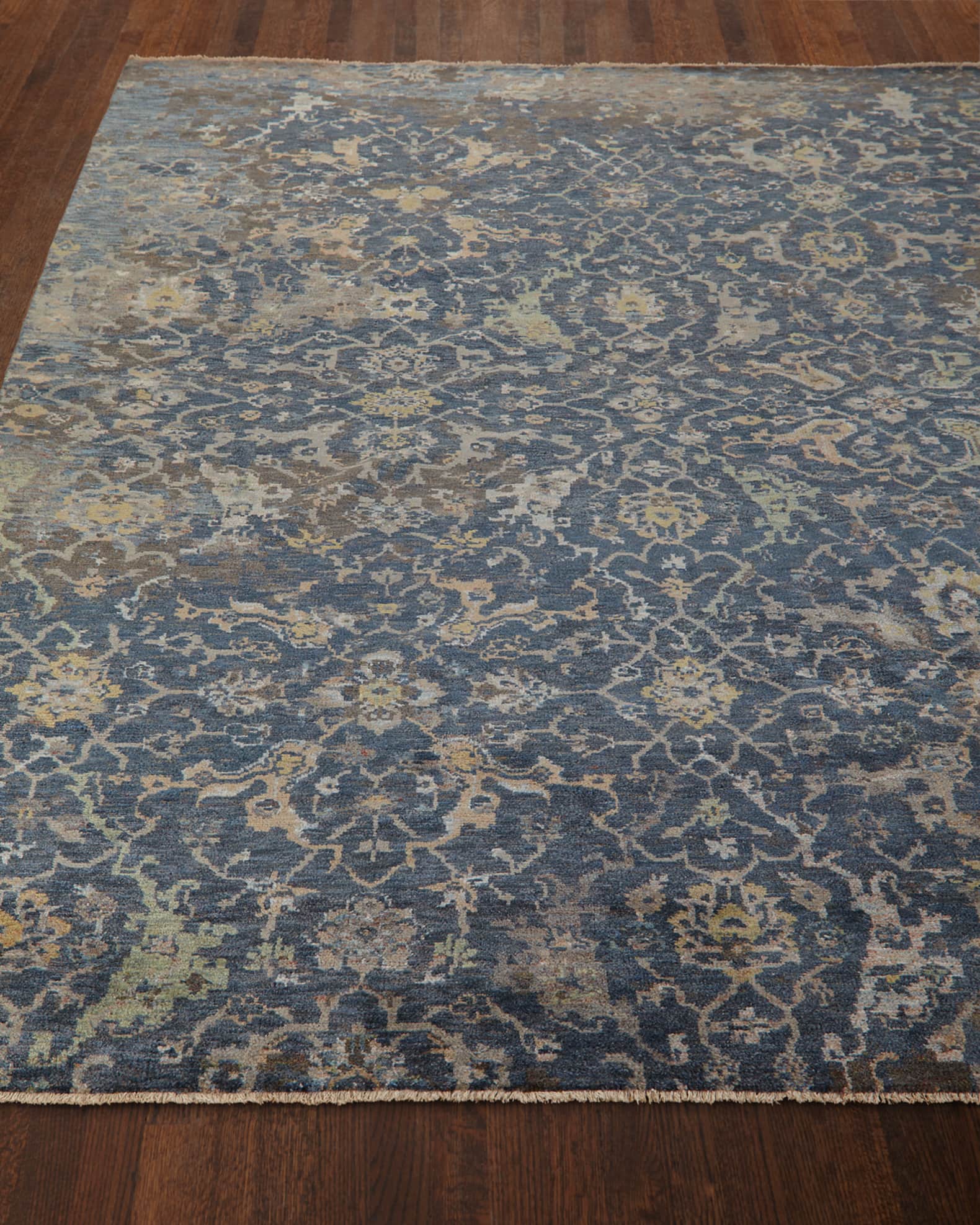 Carlino Hand-Knotted Runner, 3' x 10'