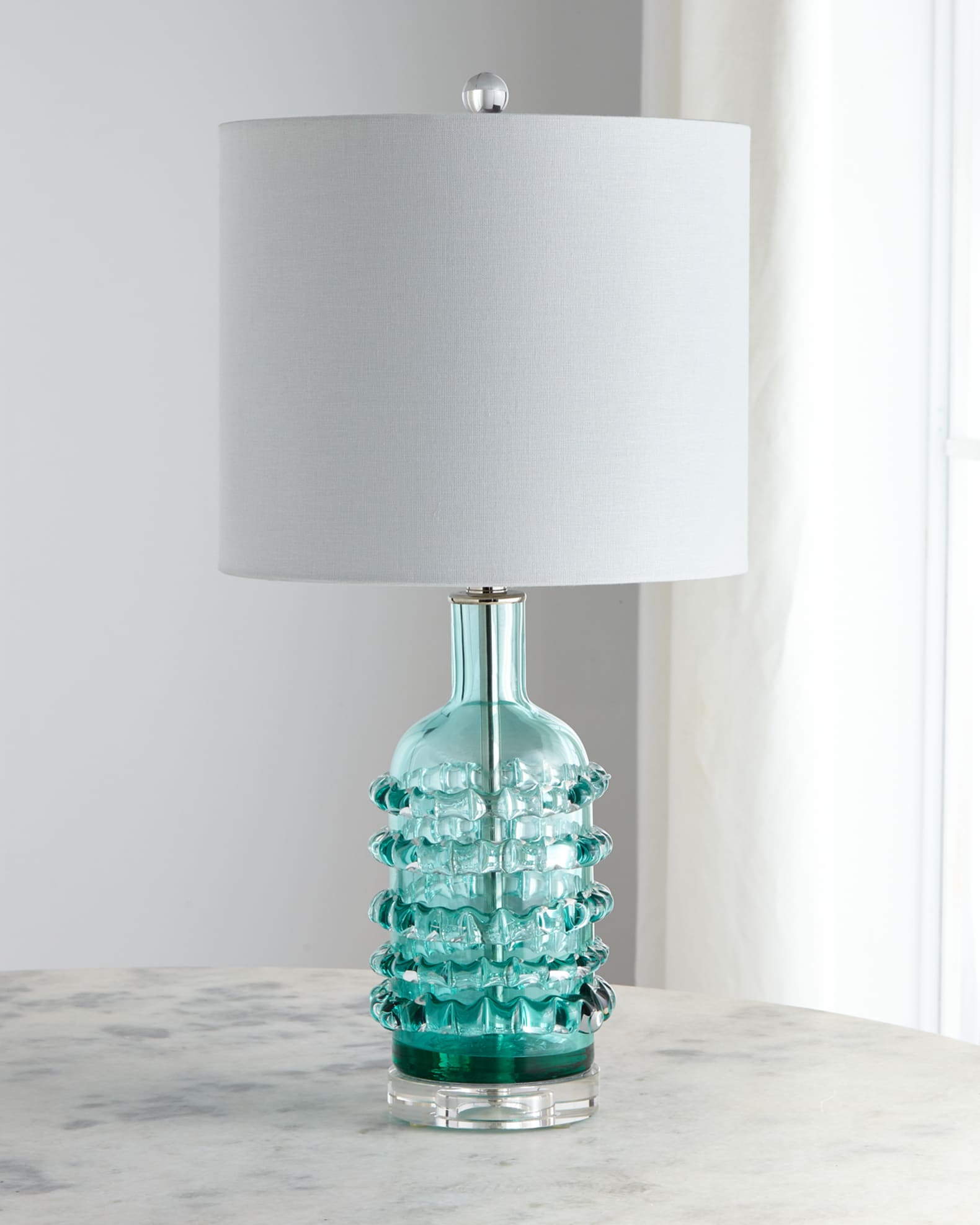 Blown glass table lamps hotsell