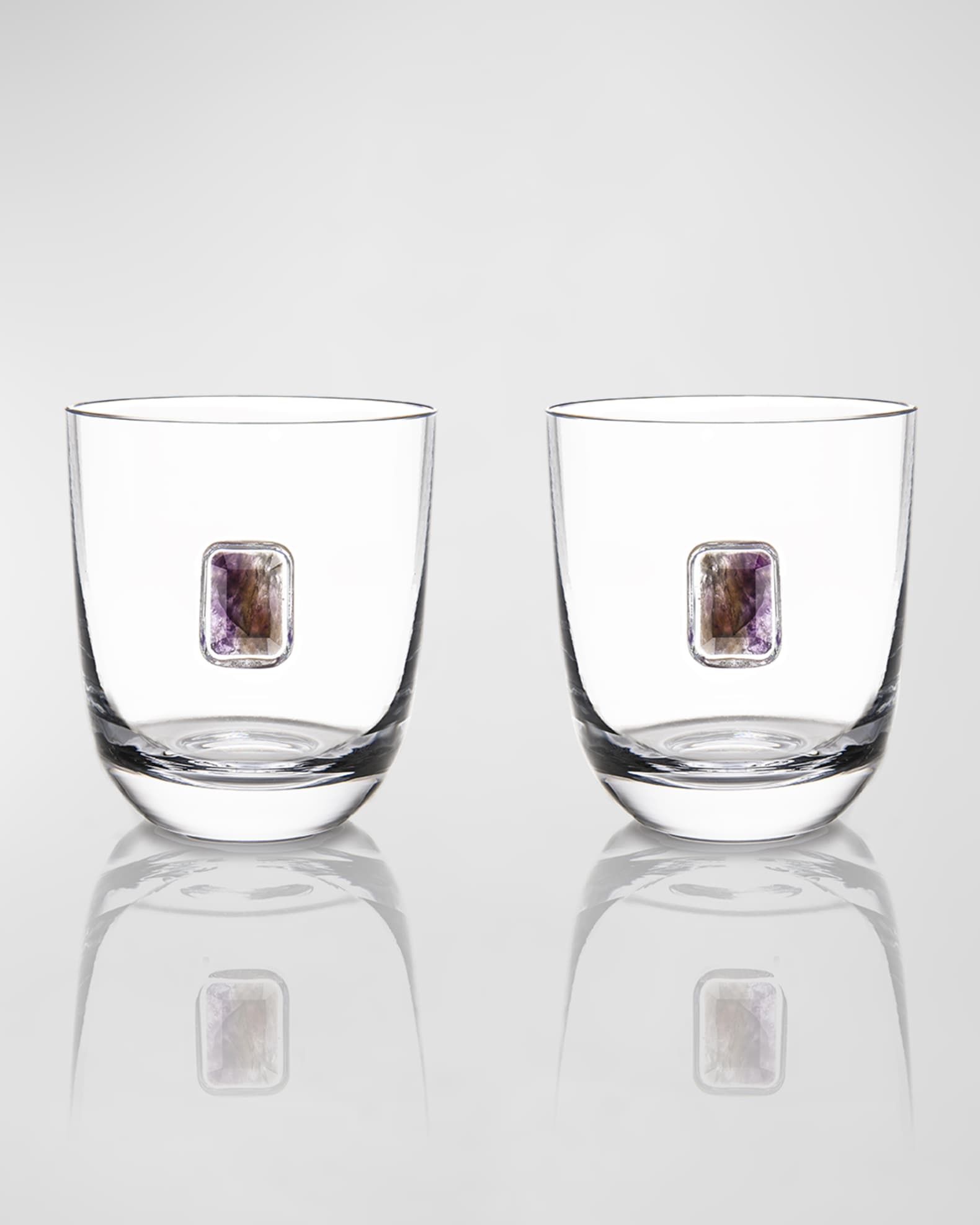 ANNA New York Elevo Double Old-Fashioned Glasses, Set of 2