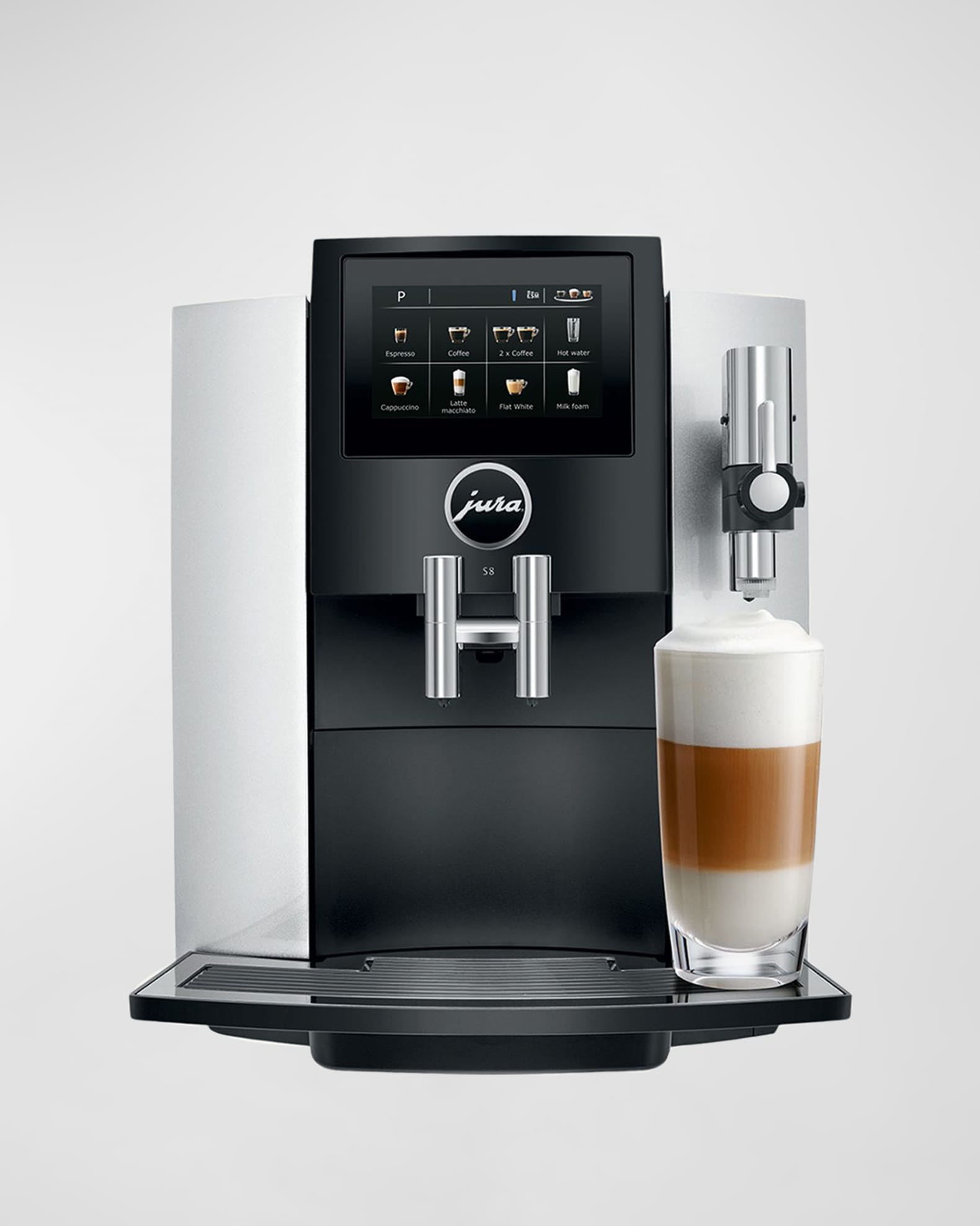 JURA S8 Automatic Coffee Machine Chrome