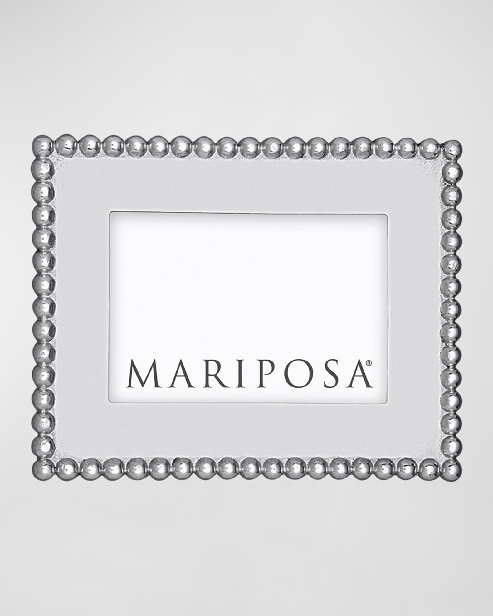 Mariposa Pearled Picture Picture Frame, 4" x 6" Horchow