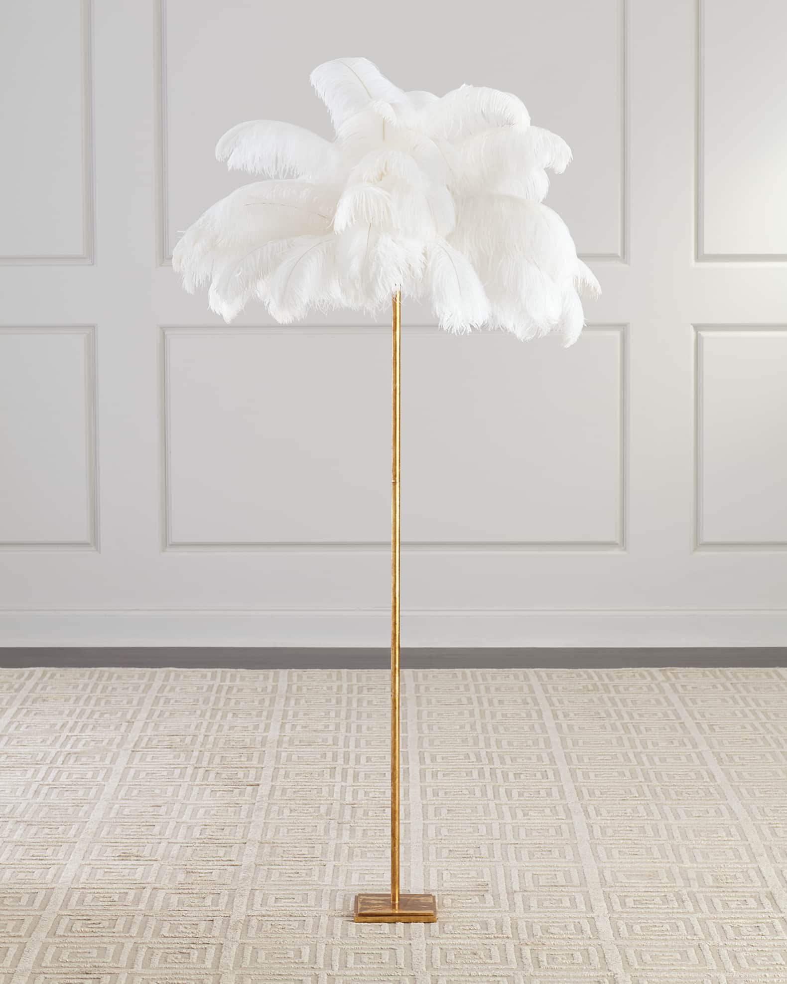 Josephine feather floor lamp sale