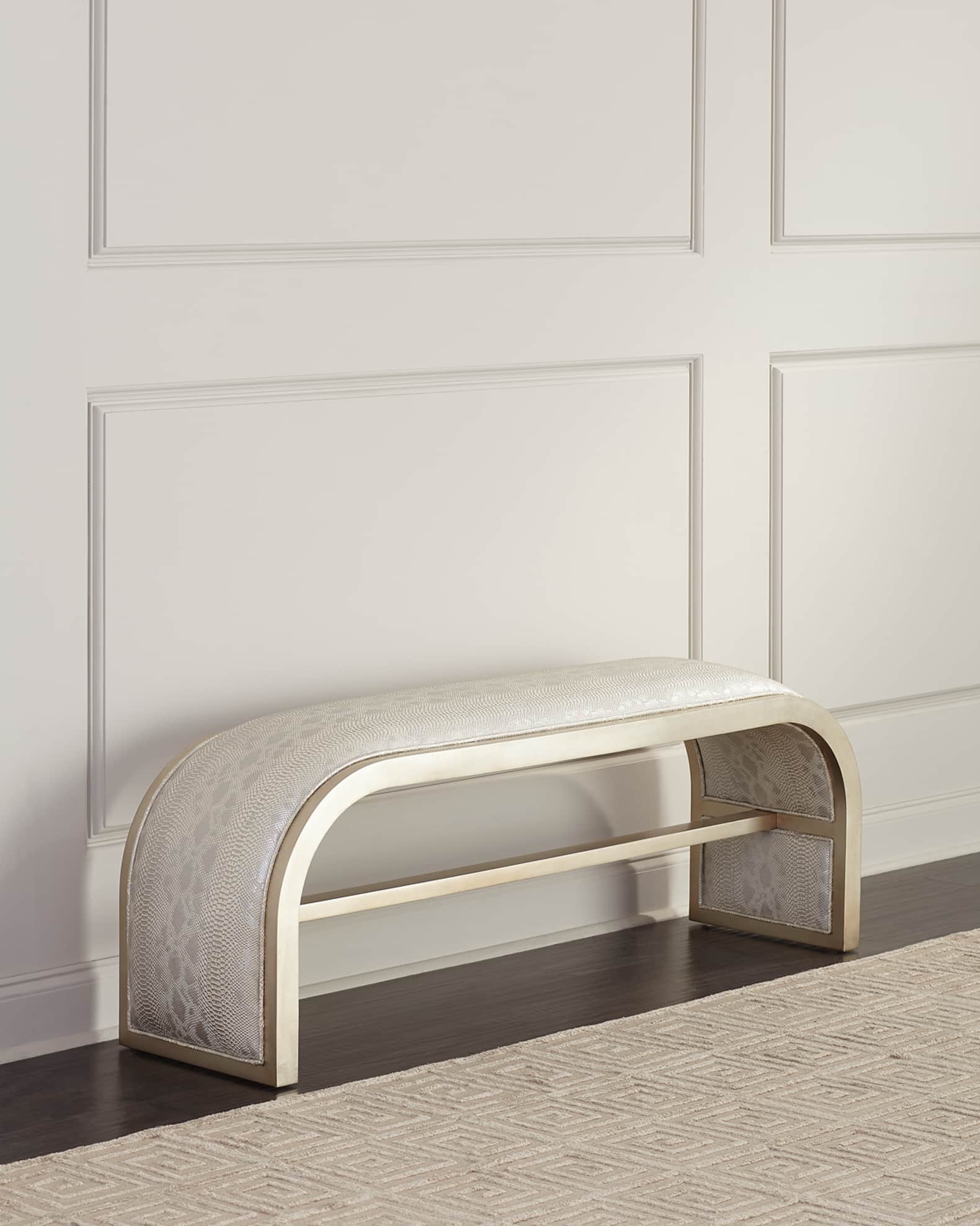 John-Richard Collection Aintree Curved Bench