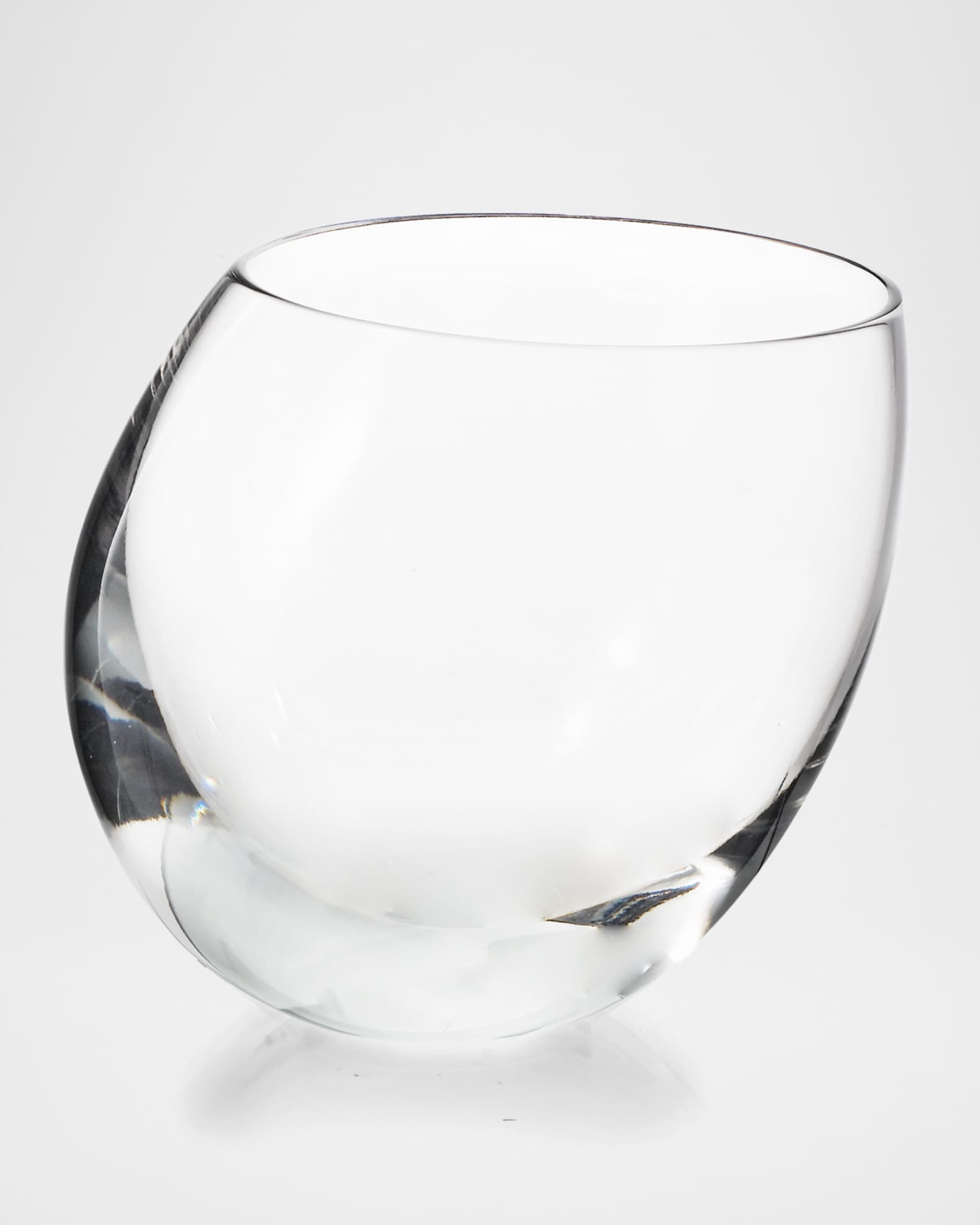 Vista Alegre Blues Triple Old Fashion Glass