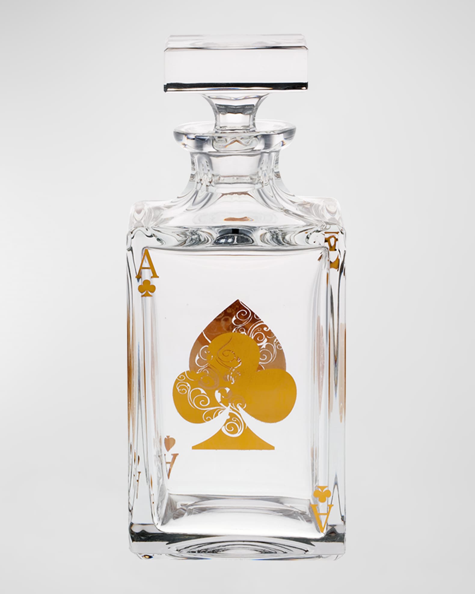 Vista Alegre Poker Whiskey Decanter