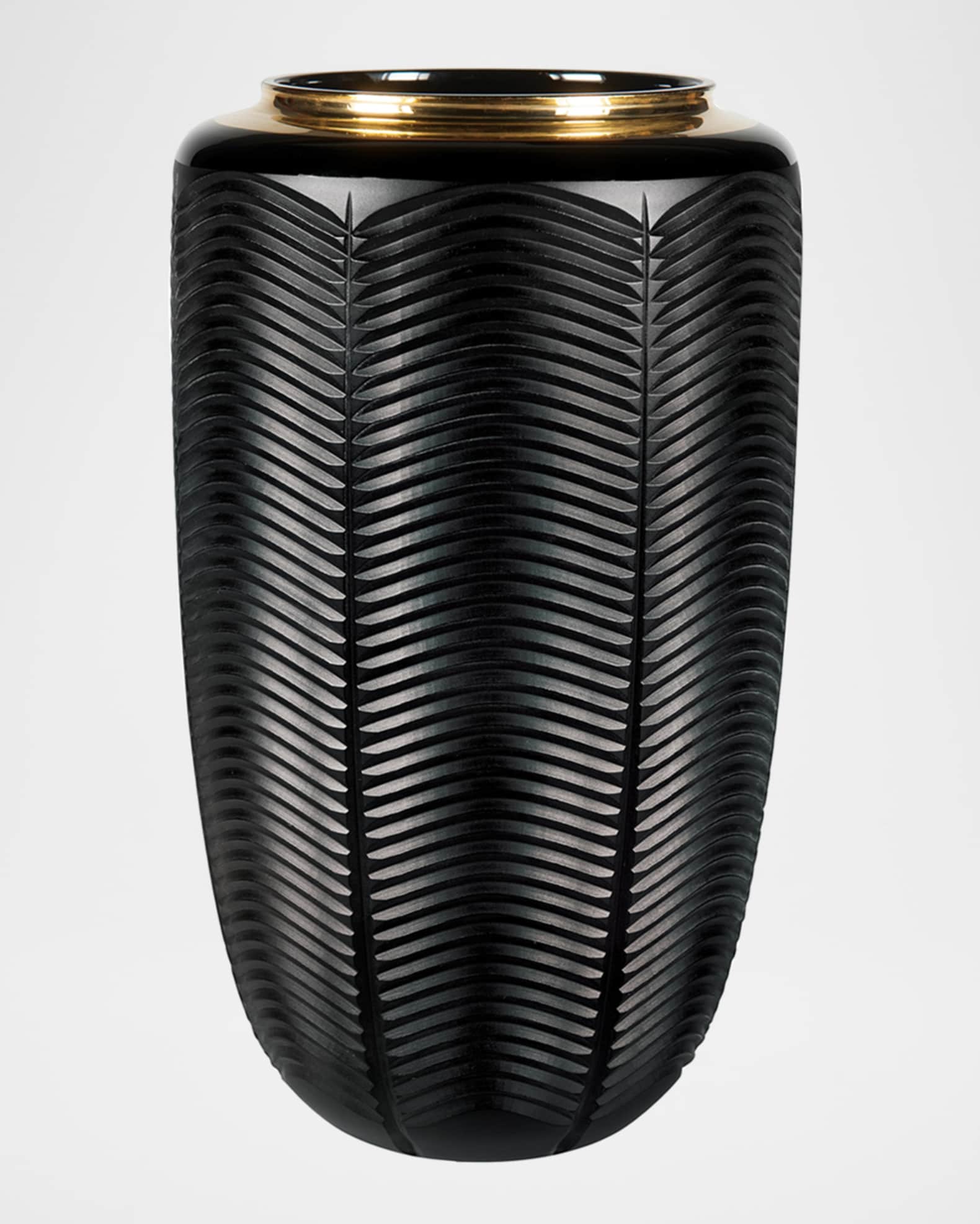 Vista Alegre Jet Black Large Vase
