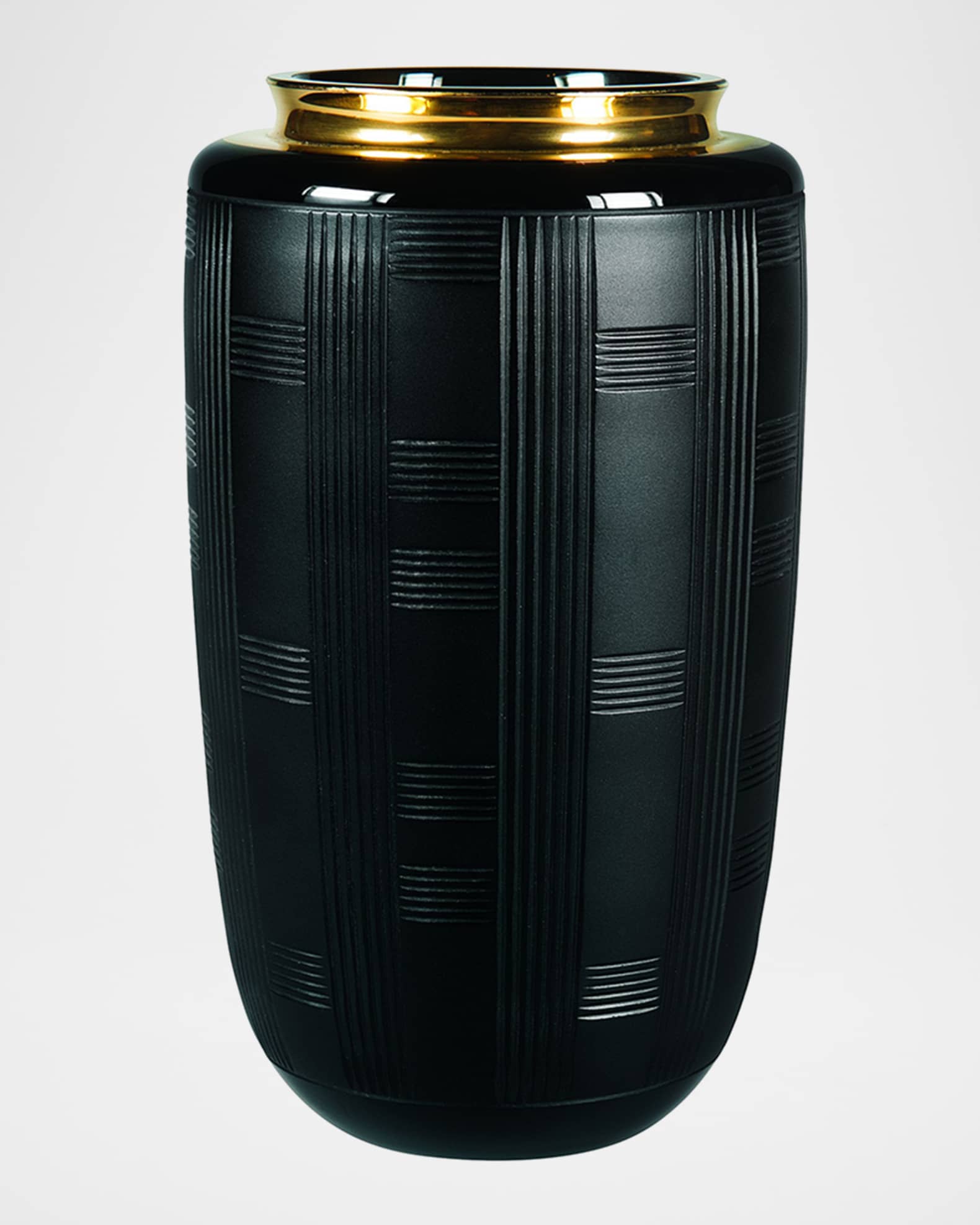 Vista Alegre Jet Black Small Vase