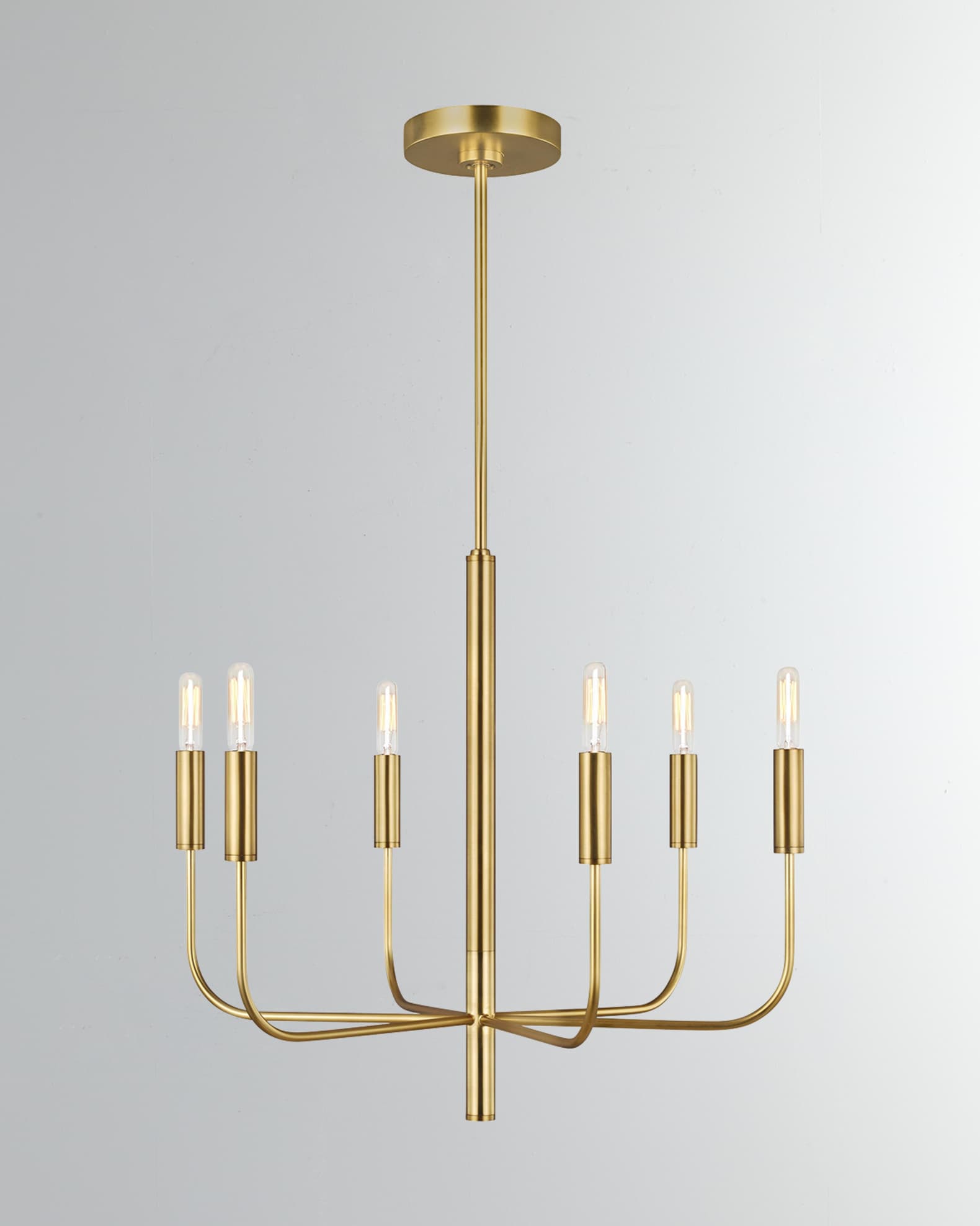 Ellen DeGeneres by Visual Comfort Studio Jax Large Chandelier, Brass