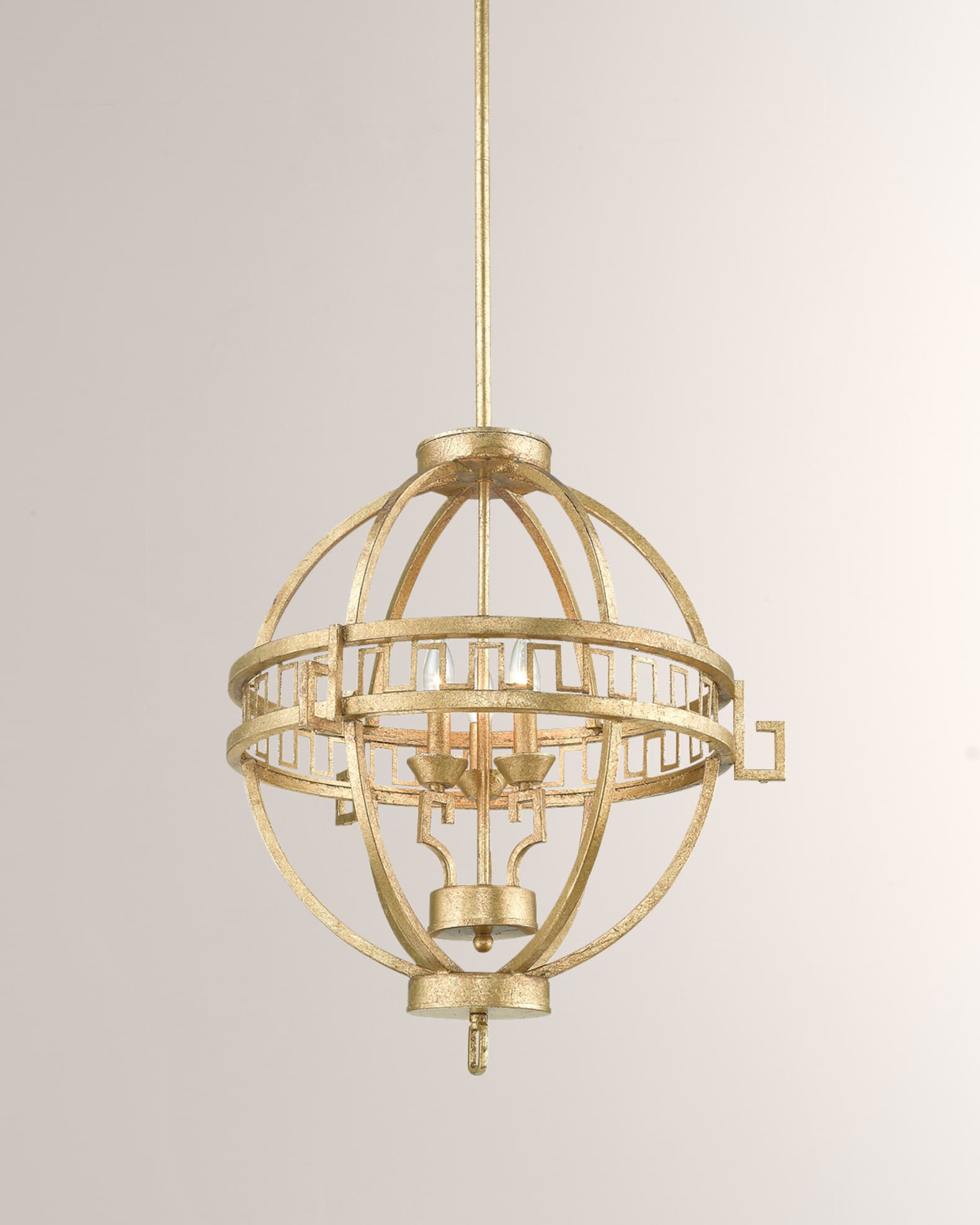 Lucas + McKearn Lemuria 3-Light Round Globe Chandelier