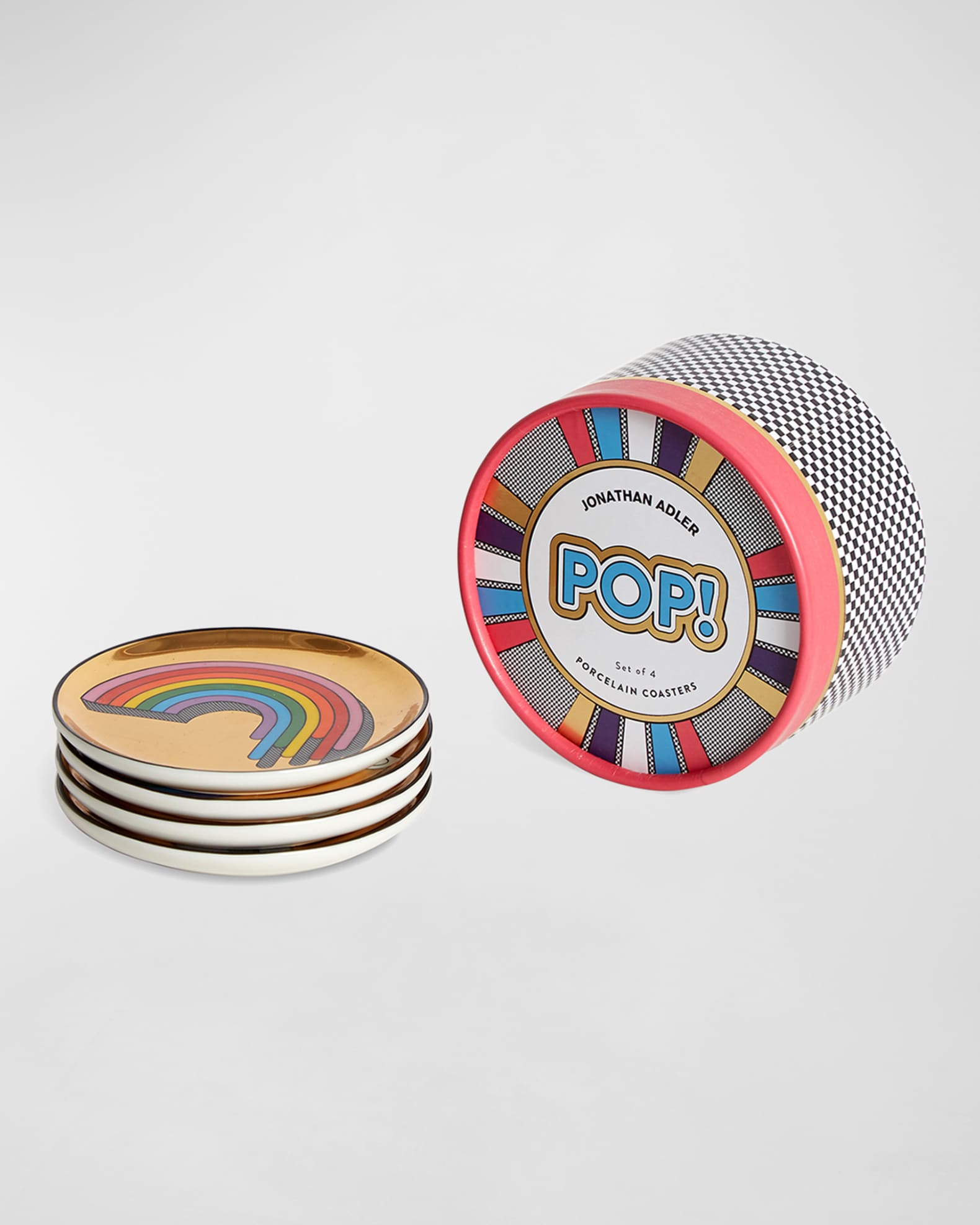 Jonathan Adler POP Coasters, Set of 4