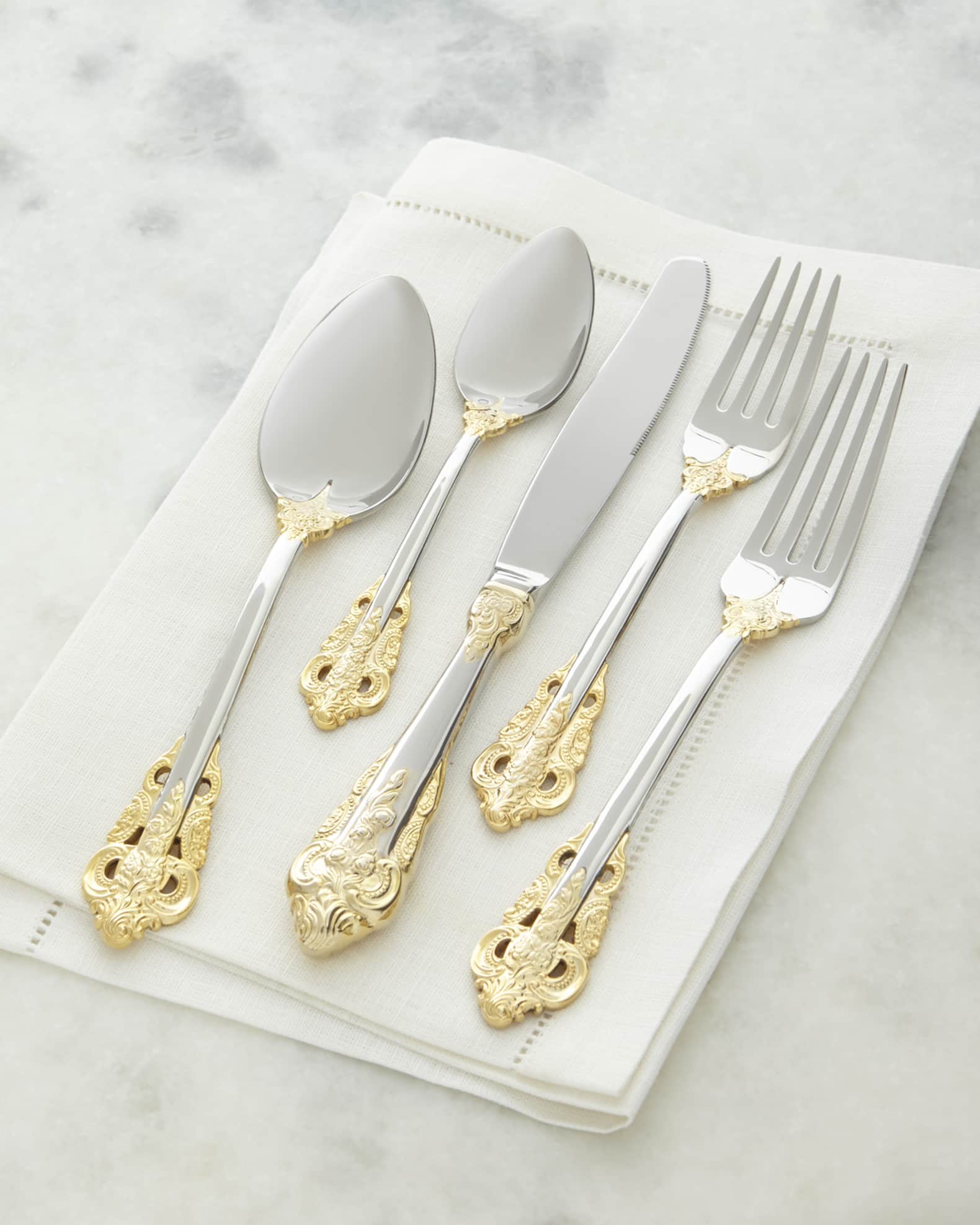 Godinger baroque flatware clearance
