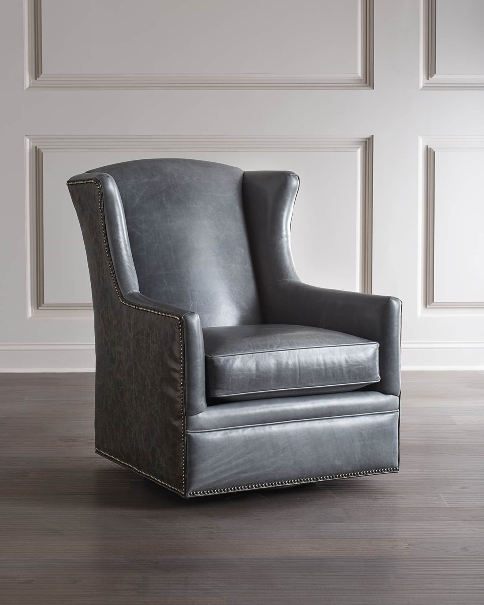 Wing swivel chair clearance