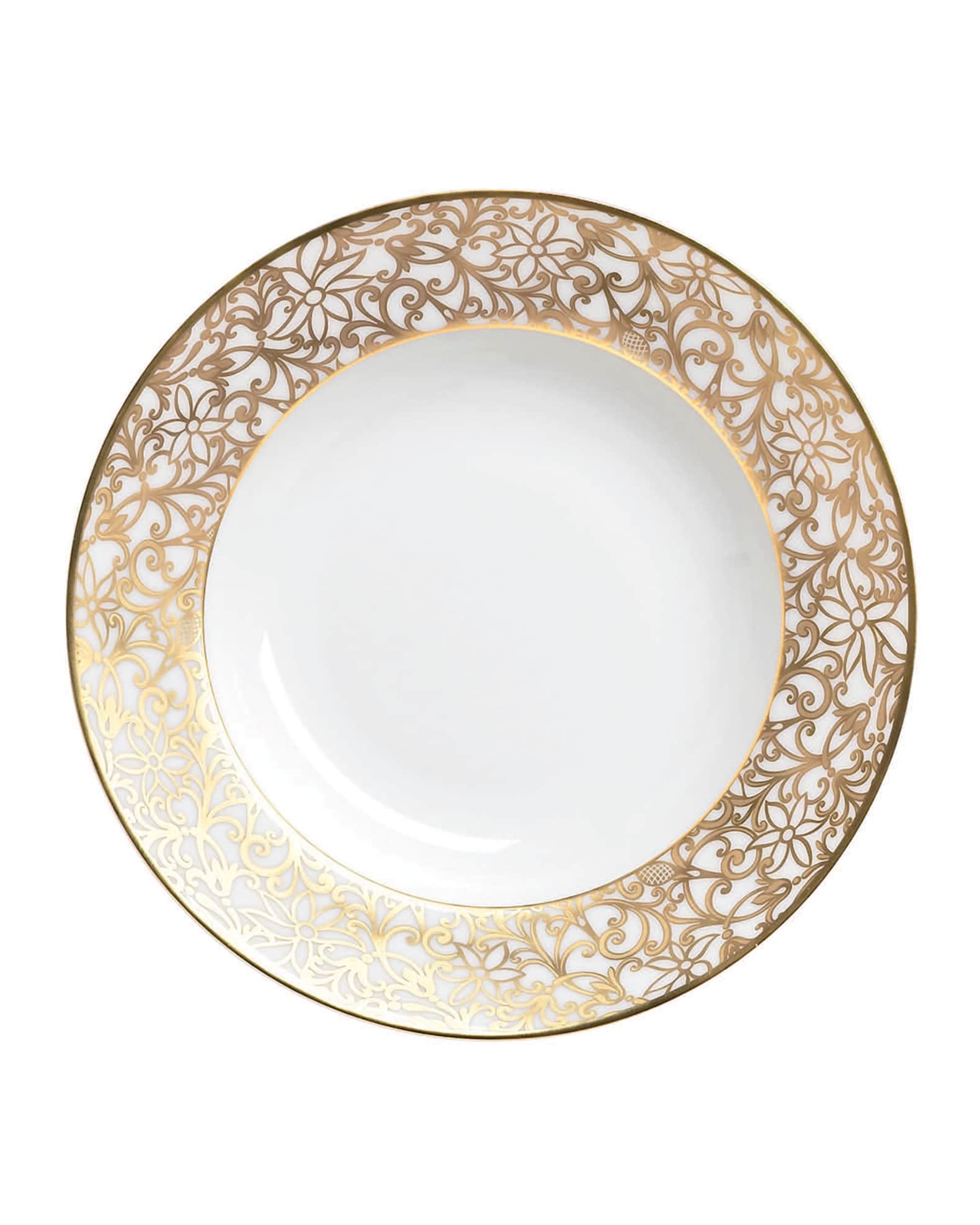 Raynaud Salamanque French Rim Soup Plate Horchow