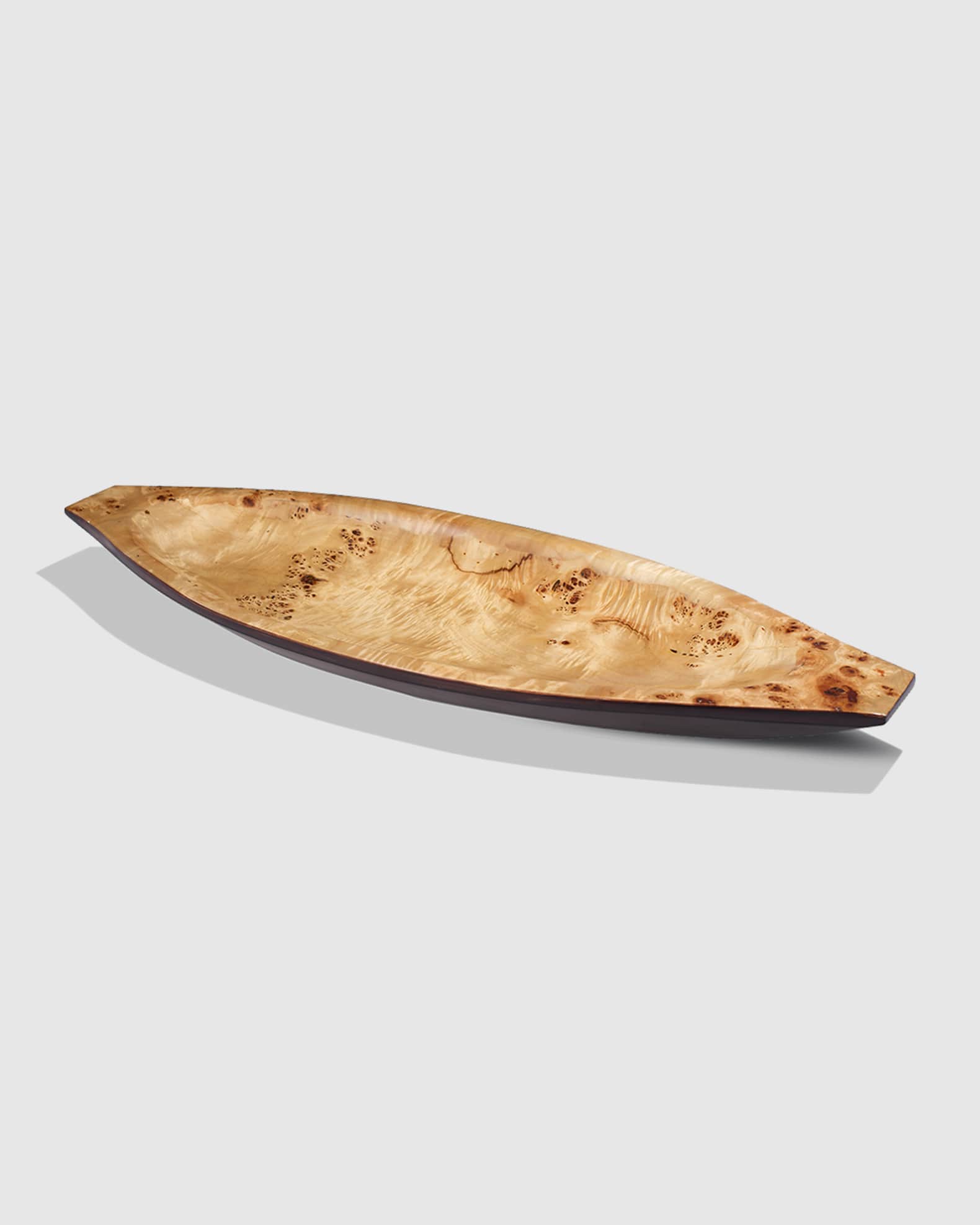 LADORADA Burl Veneer Centerpiece