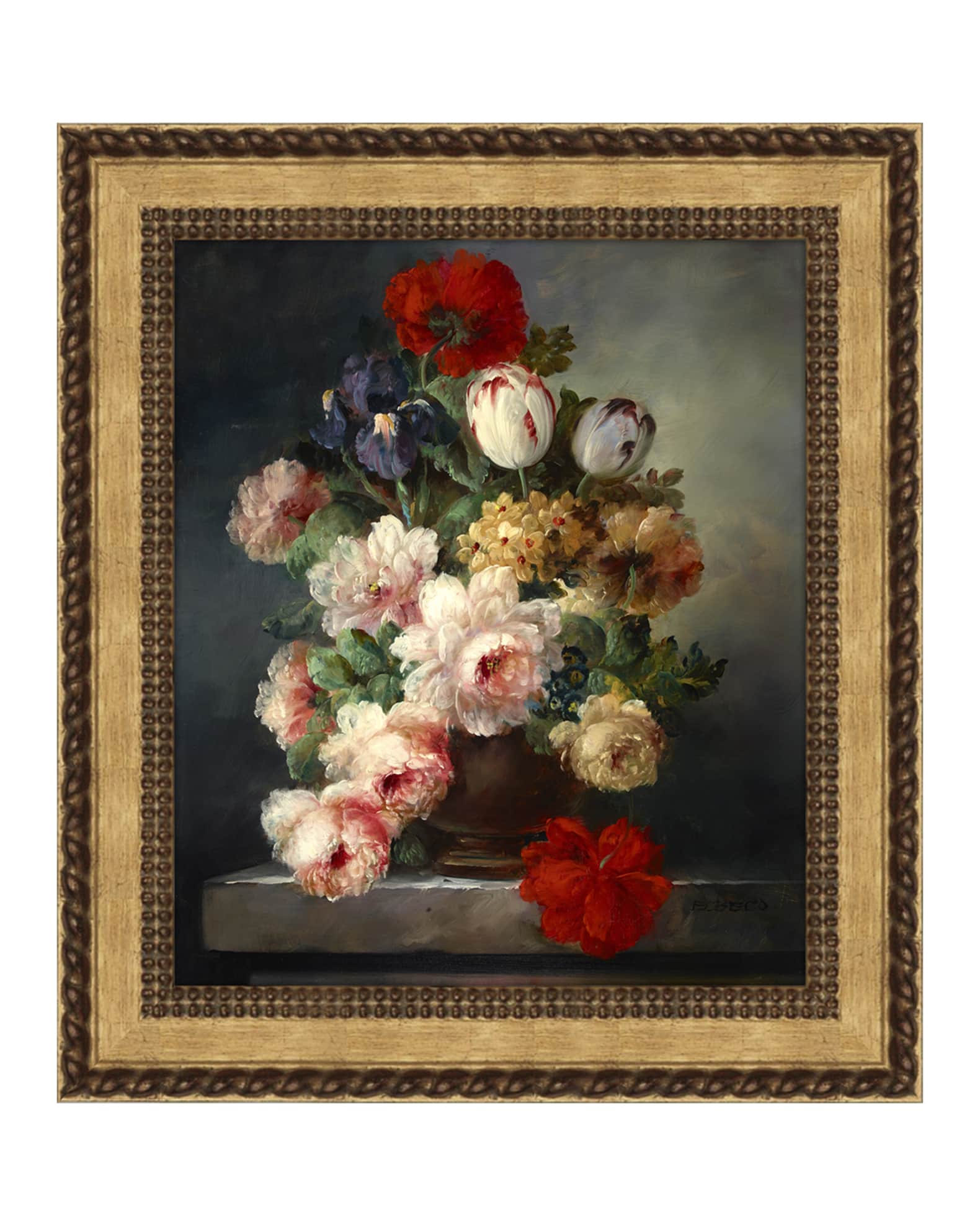 Prestige Arts "Dutch Floral" Giclee Art