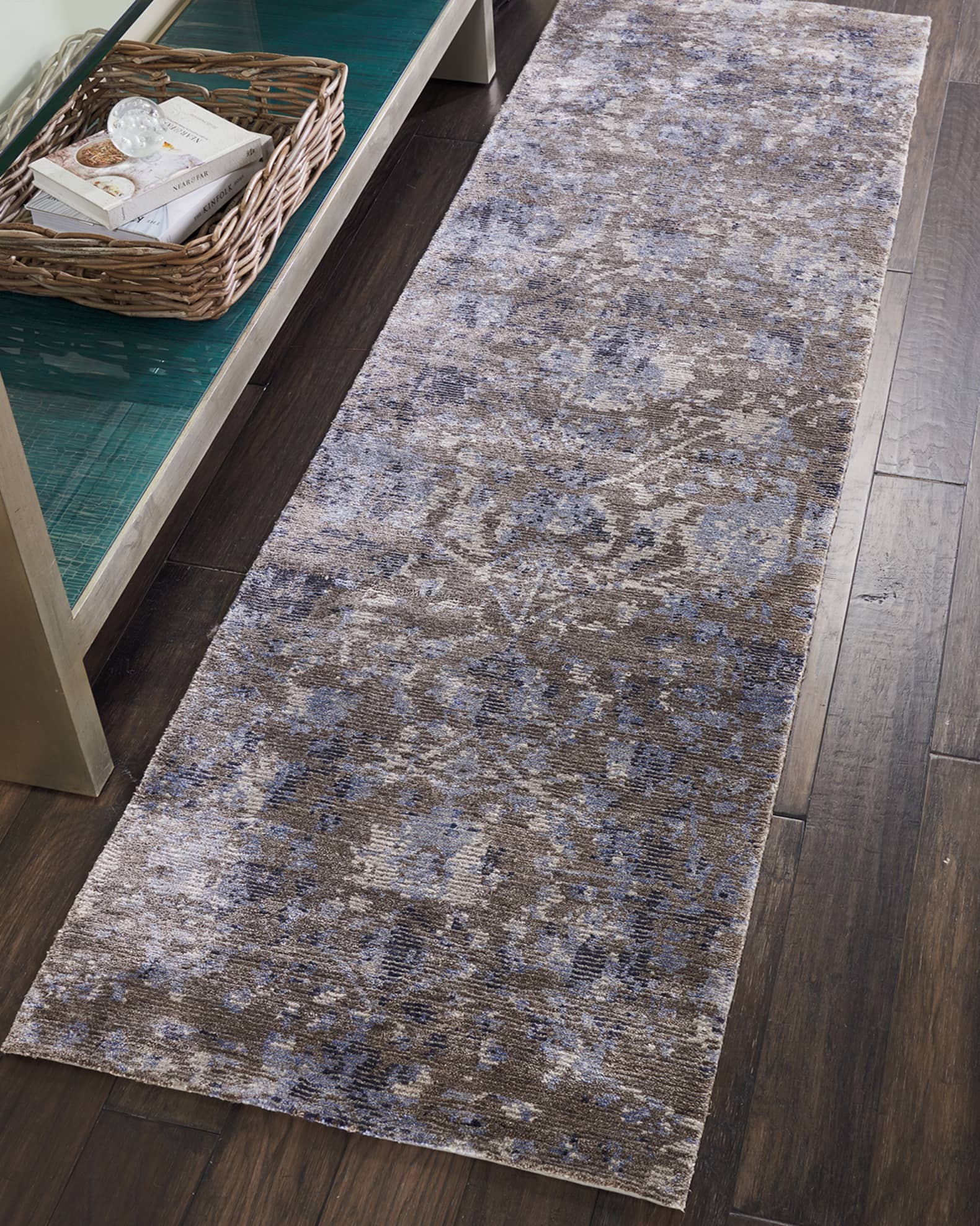 Nourison Sara Hand-Knotted Rug, 2' x 8'