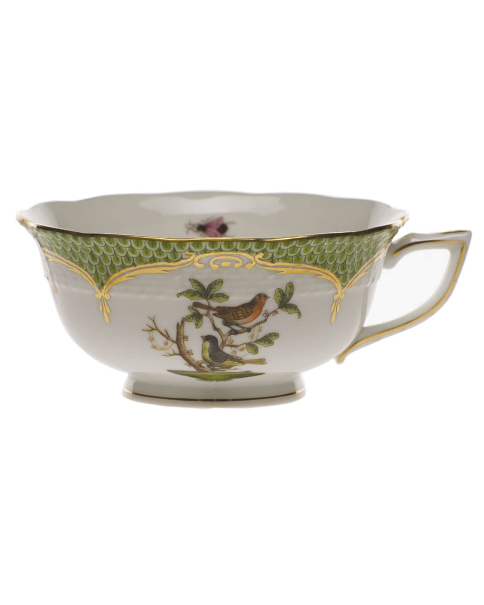 Herend Rothschild Bird Green Motif 03 Tea Cup Horchow