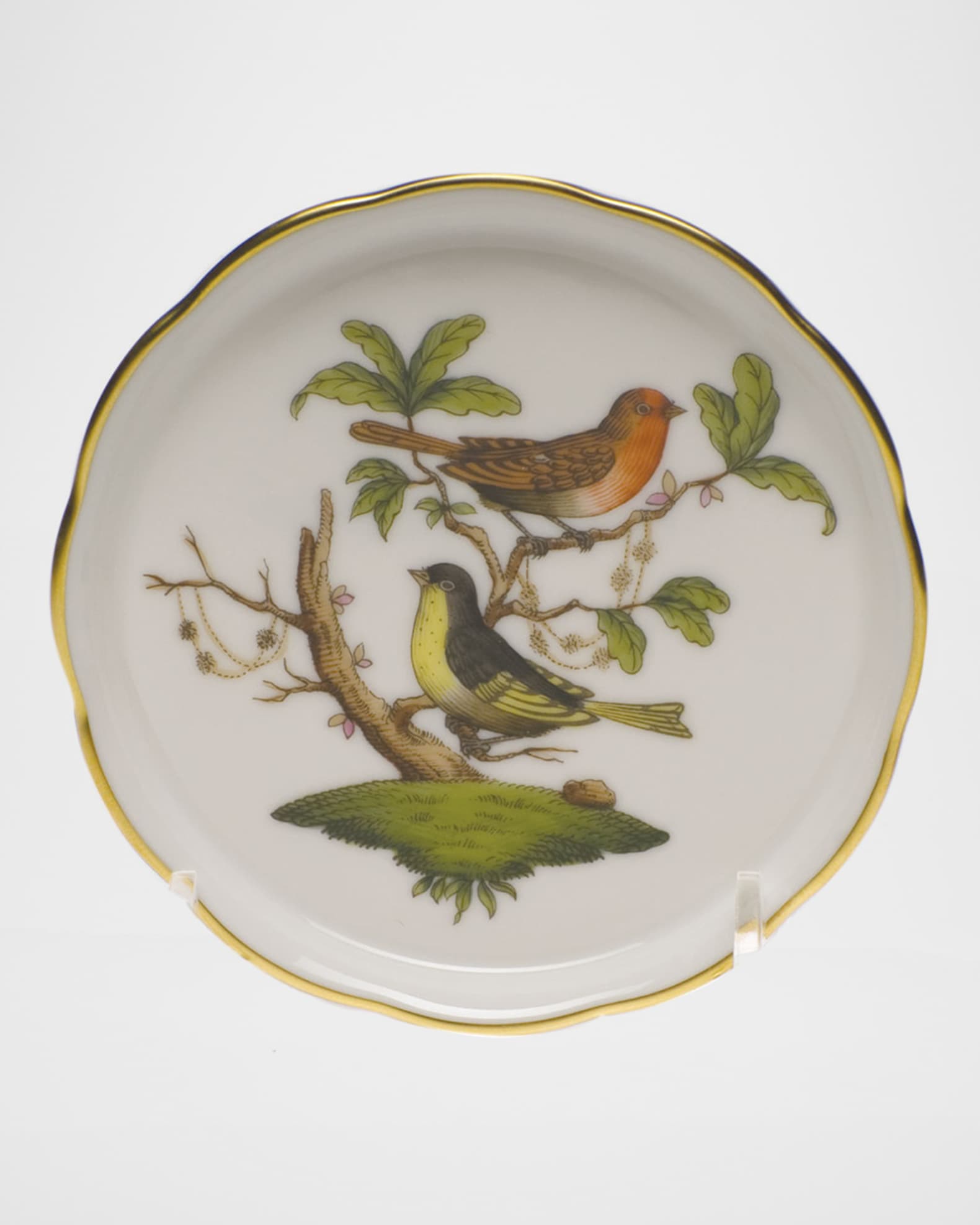 Herend Rothschild Bird Motif 03 Coaster Horchow