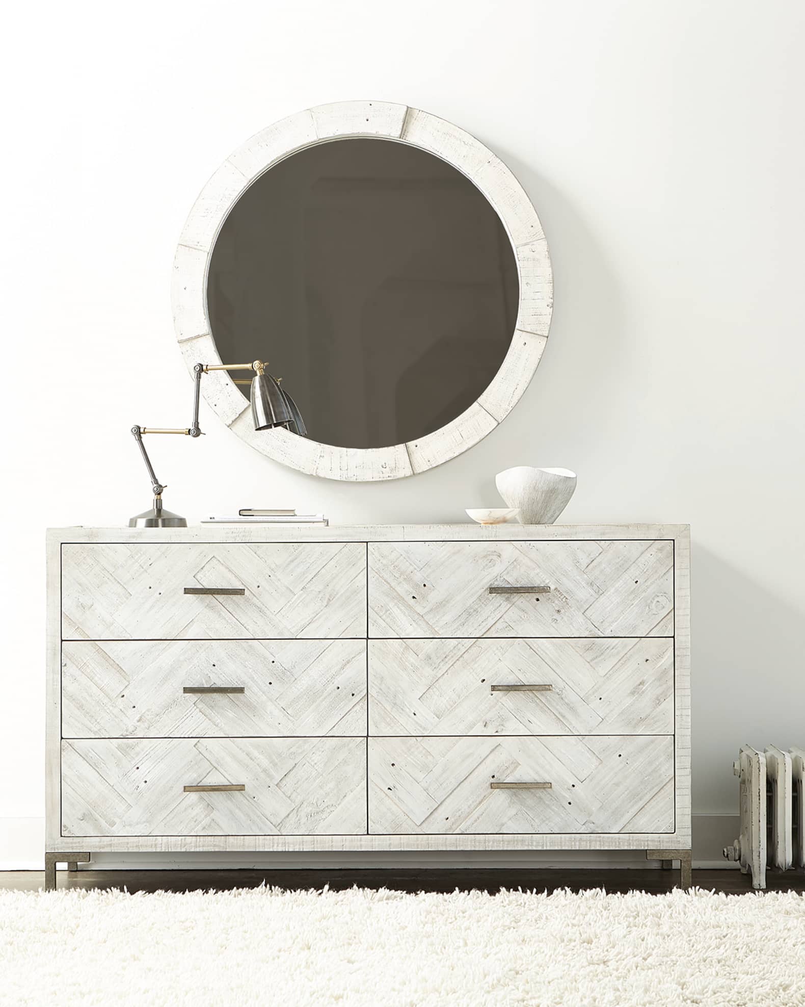 Horchow shop mirrored dresser