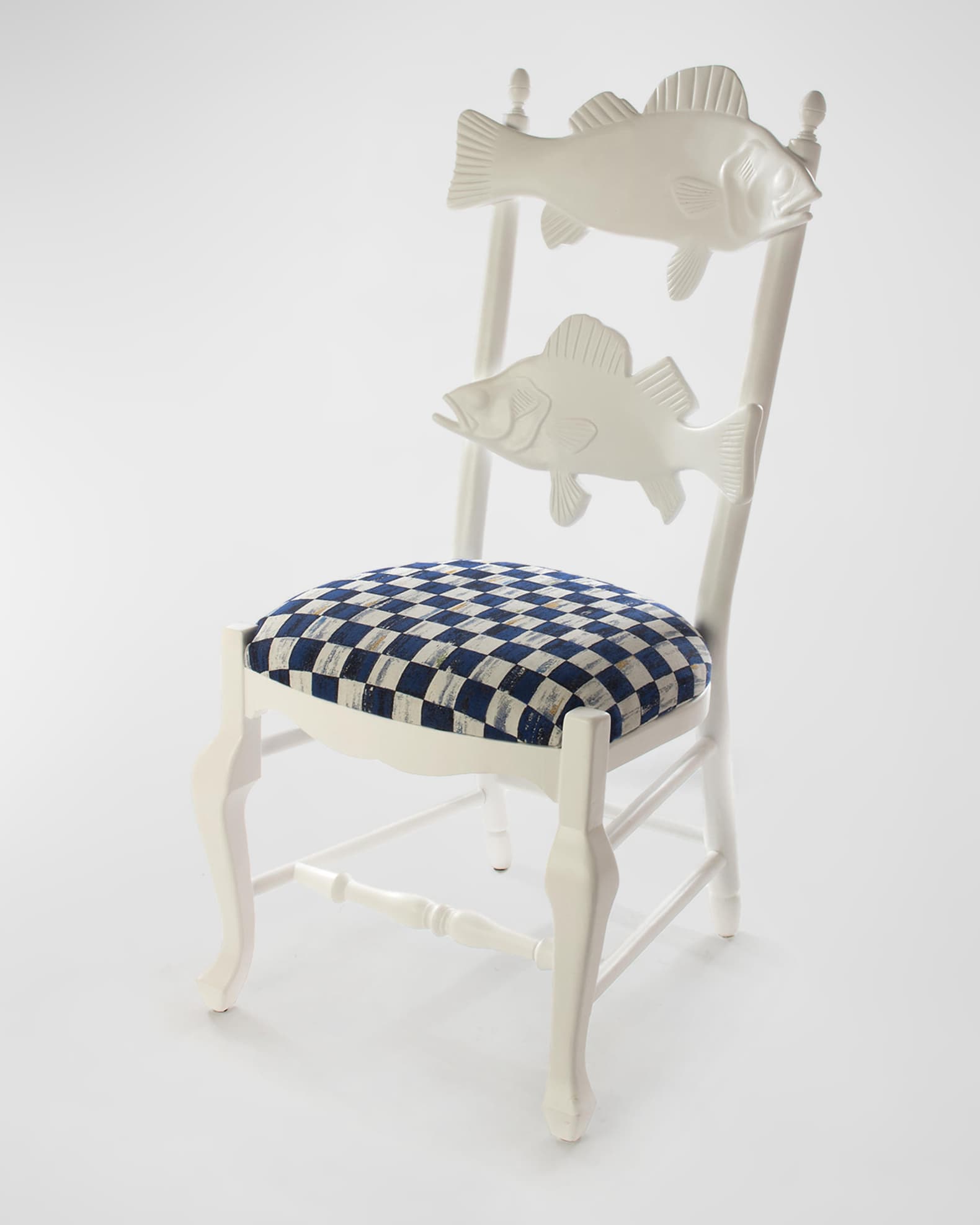 Mackenzie childs fish chair new arrivals