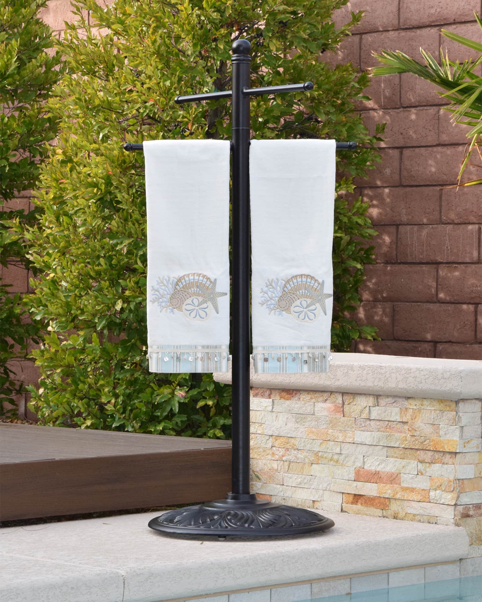 Outdoor robe rack shop